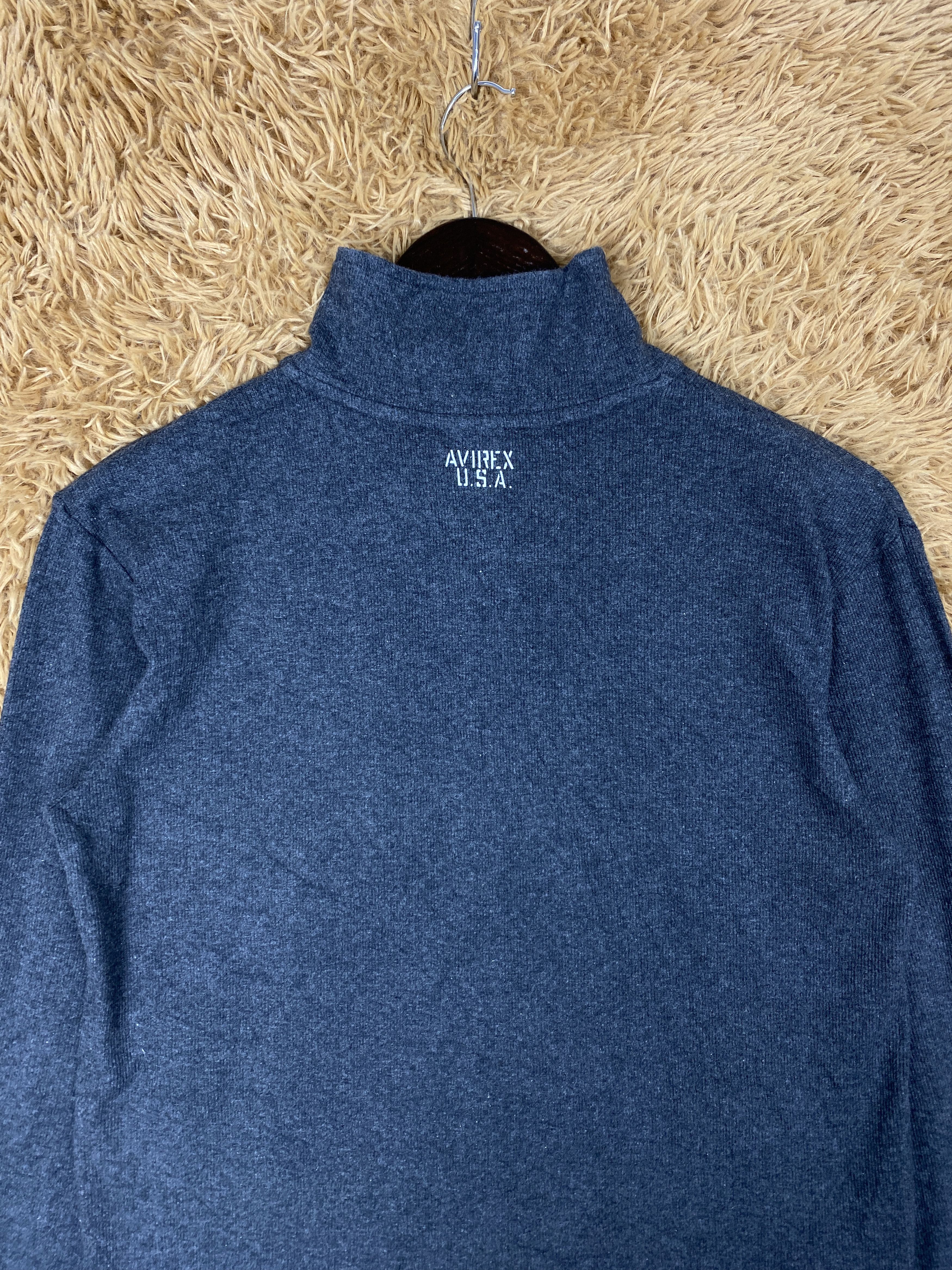 Avirex Vintage Avirex Zip Up Sweatshirts PJ0383 Size US M / EU 48-50 / 2 - 8 Thumbnail