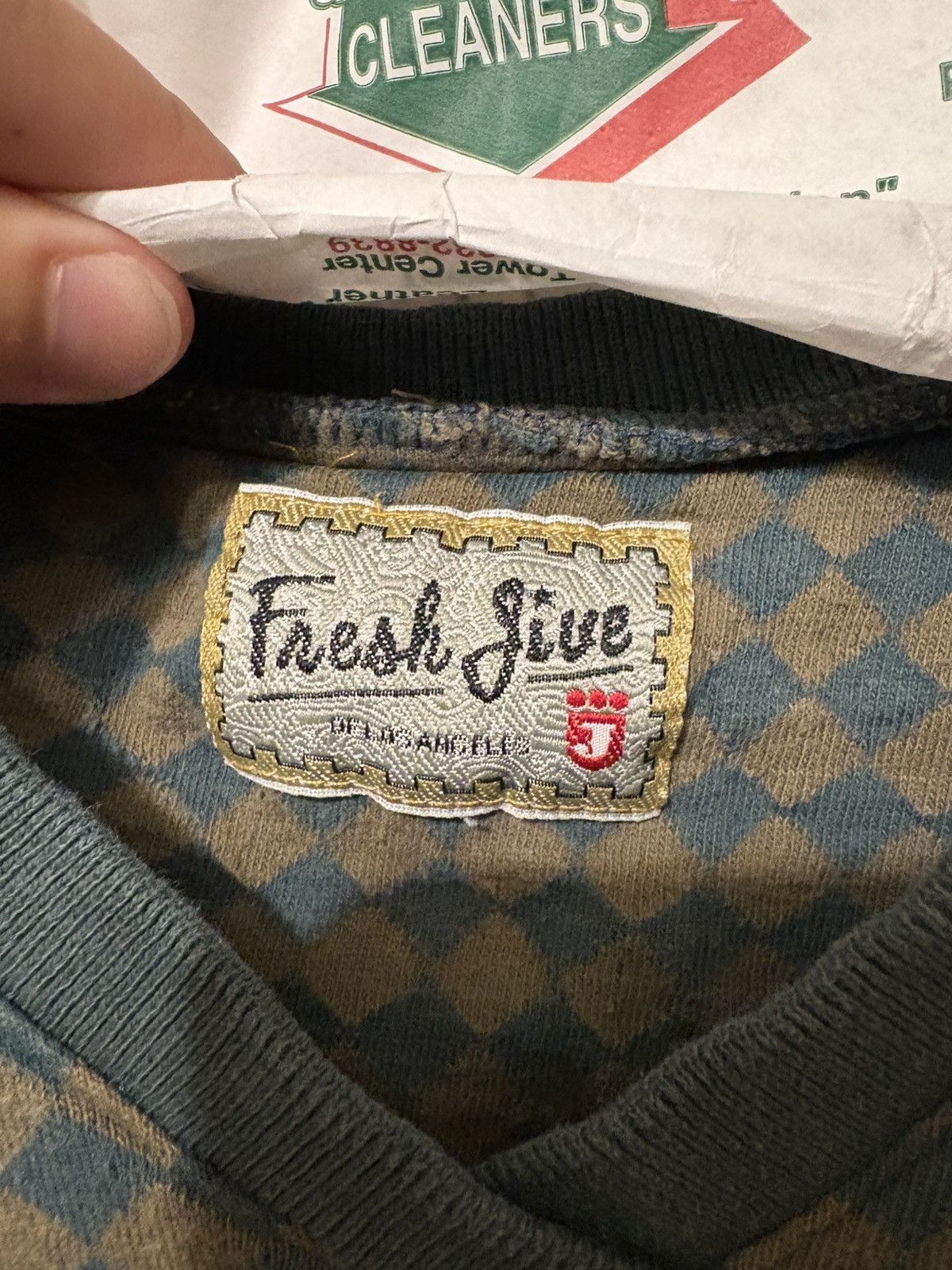 Freshjive × Vintage Freshjive Vintage Sleeveless Sweater Vest (XL) 📏 Tagged: XL Size US XL / EU 56 / 4 - 3 Thumbnail