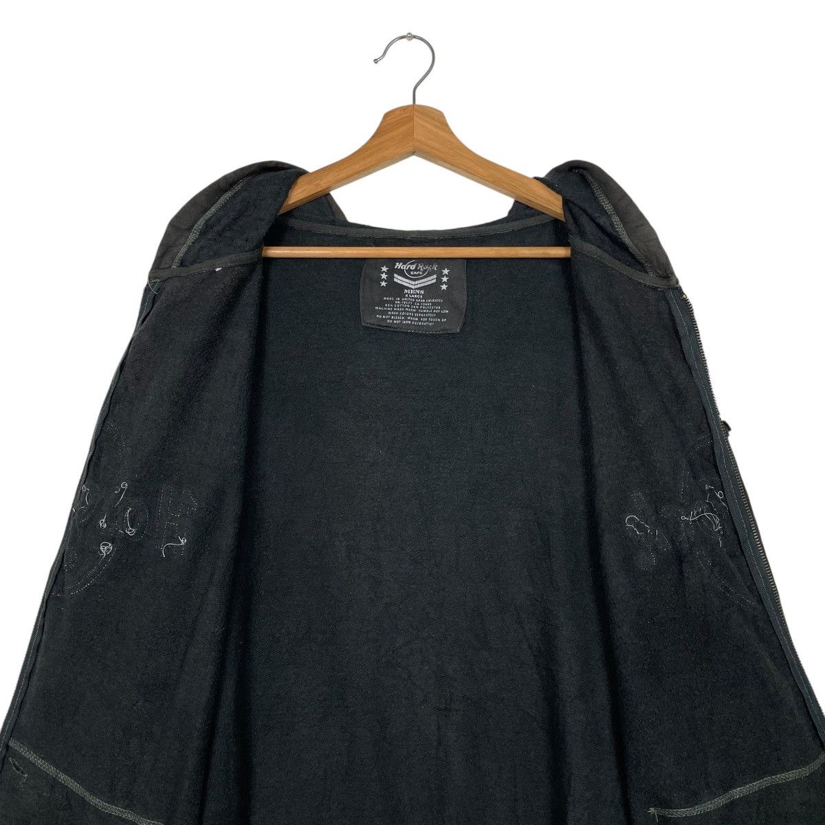 Hard Rock Cafe Hard Rock Cafe Zipper Hoodie Size US XL / EU 56 / 4 - 13 Thumbnail