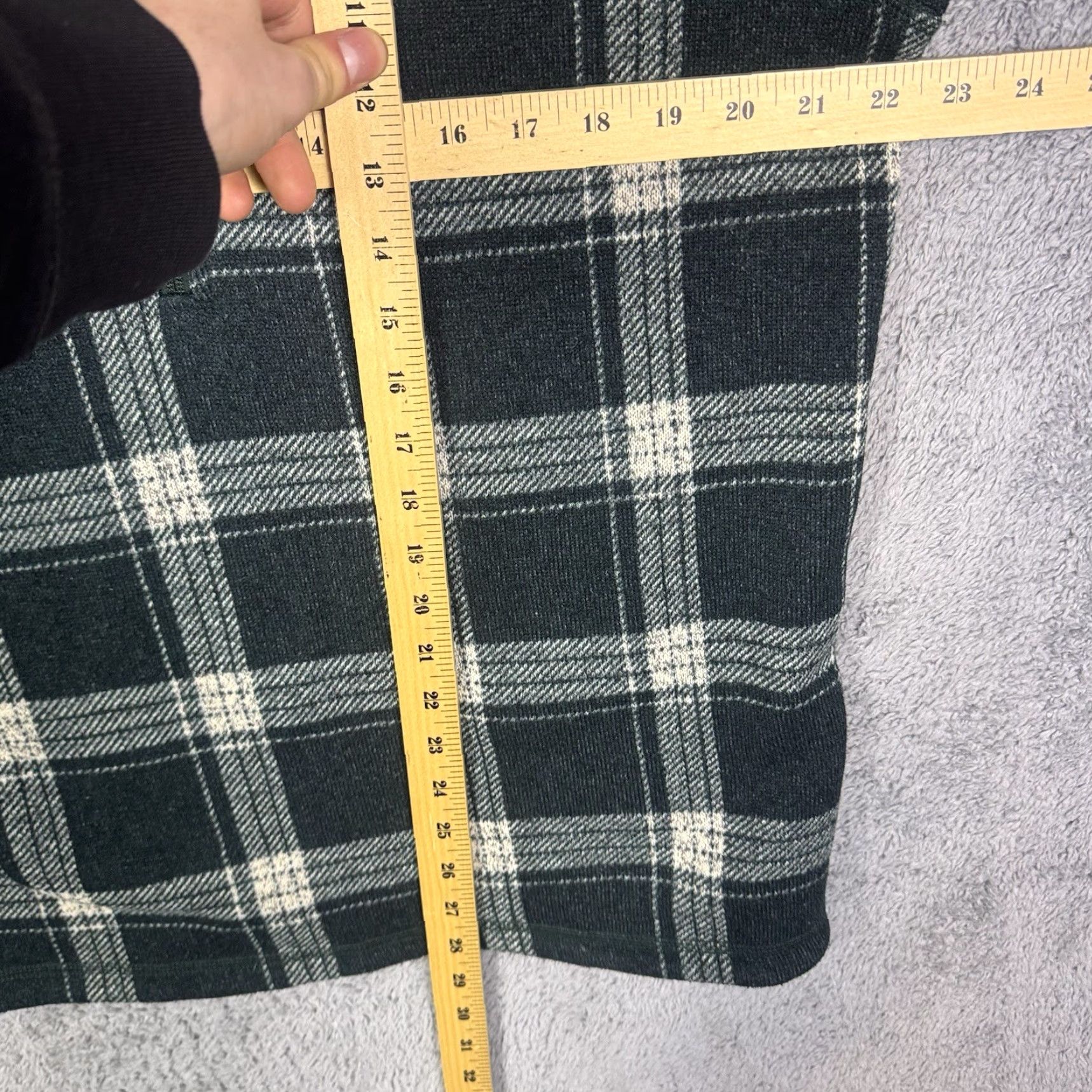 The North Face VINTAGE The North Face Gordon Lyons Jacket Mens L Plaid Fleece 1/2 Zip Size US L / EU 52-54 / 3 - 7 Thumbnail