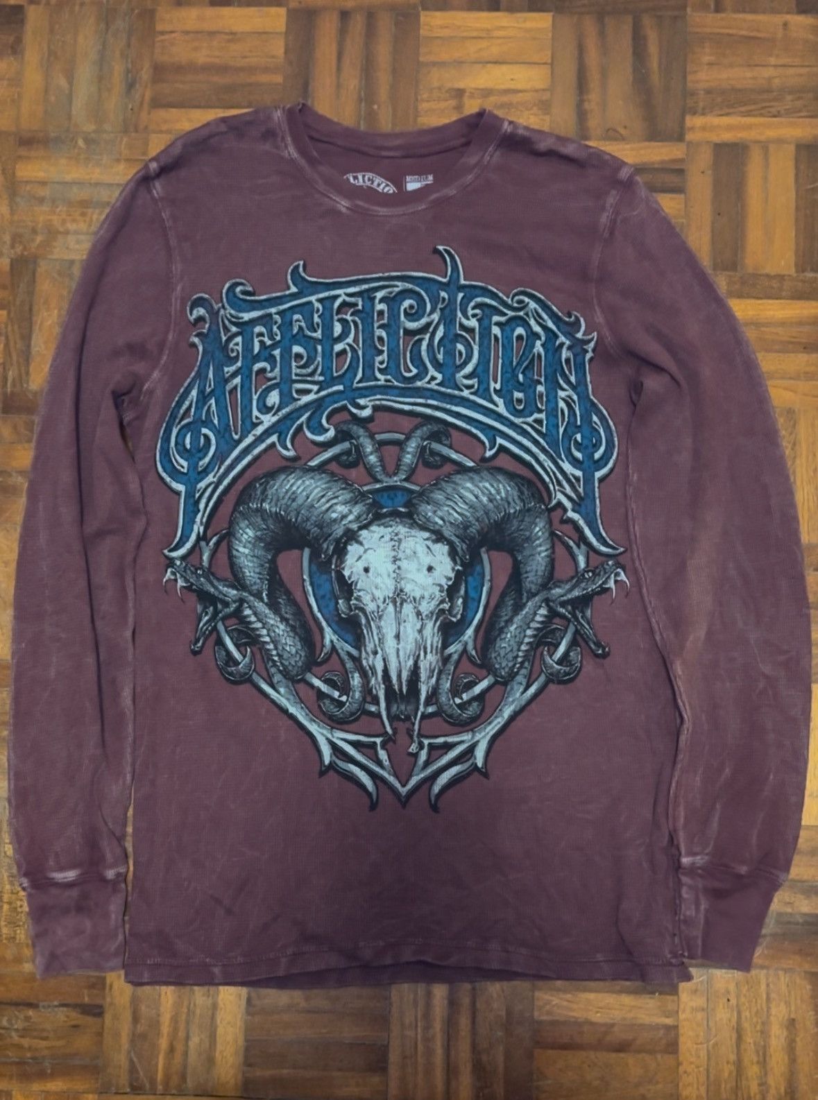 Affliction 💥 Stylish Affliction Thermal – Bold Front Graphic Size US M / EU 48-50 / 2 - 1 Thumbnail