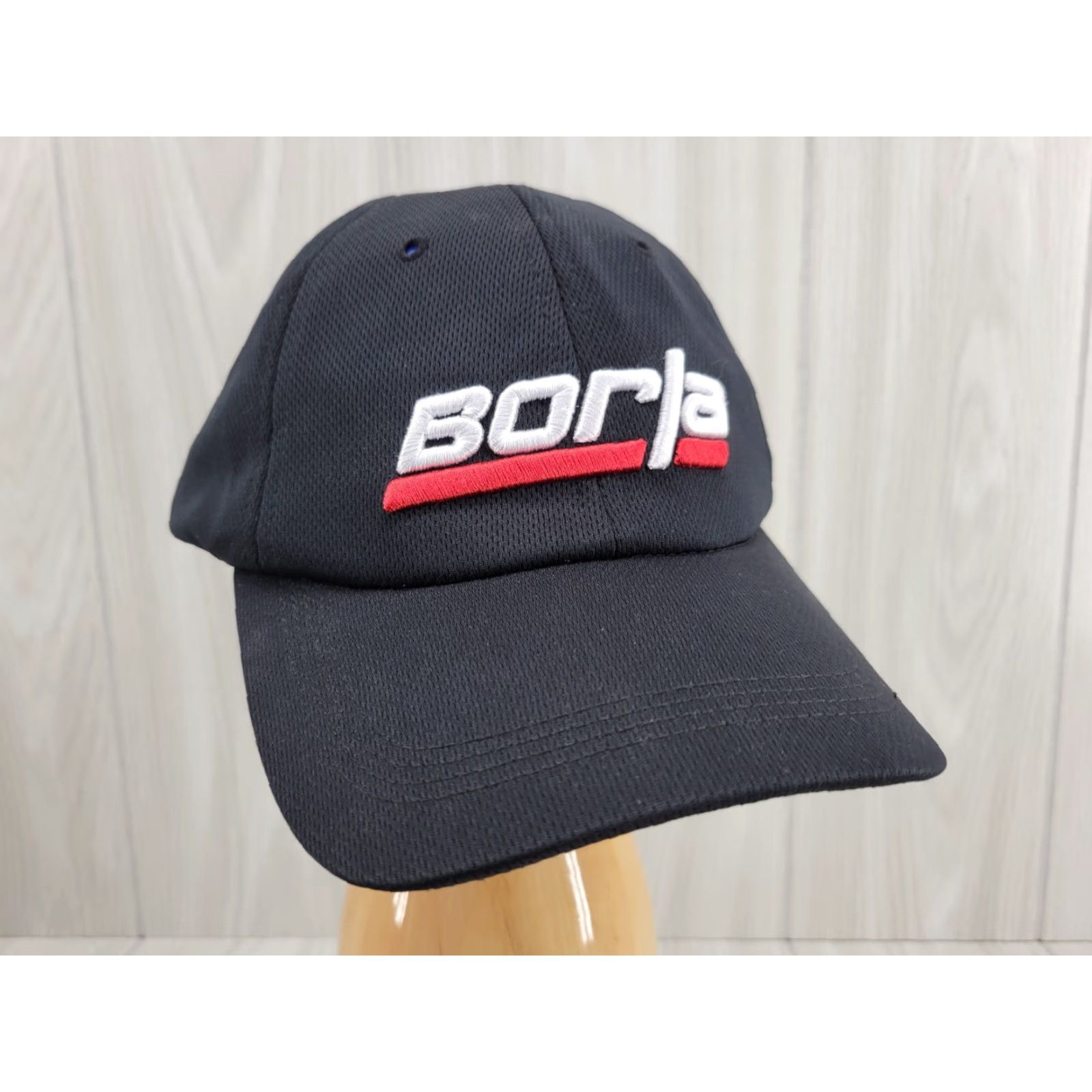 Vintage VINTAGE Borla Exhaust Hat Cap Baseball Cap Adjustable Strapback Men Black Polyester Logo Size ONE SIZE - 2 Thumbnail