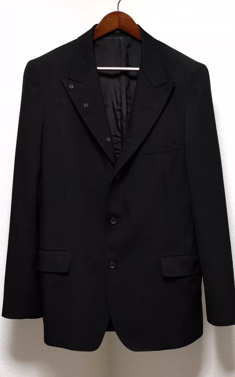 Yohji Yamamoto Yohji Yamamoto Black Commuter Jacket- DMC Size US L / EU 52-54 / 3 - 1 Thumbnail
