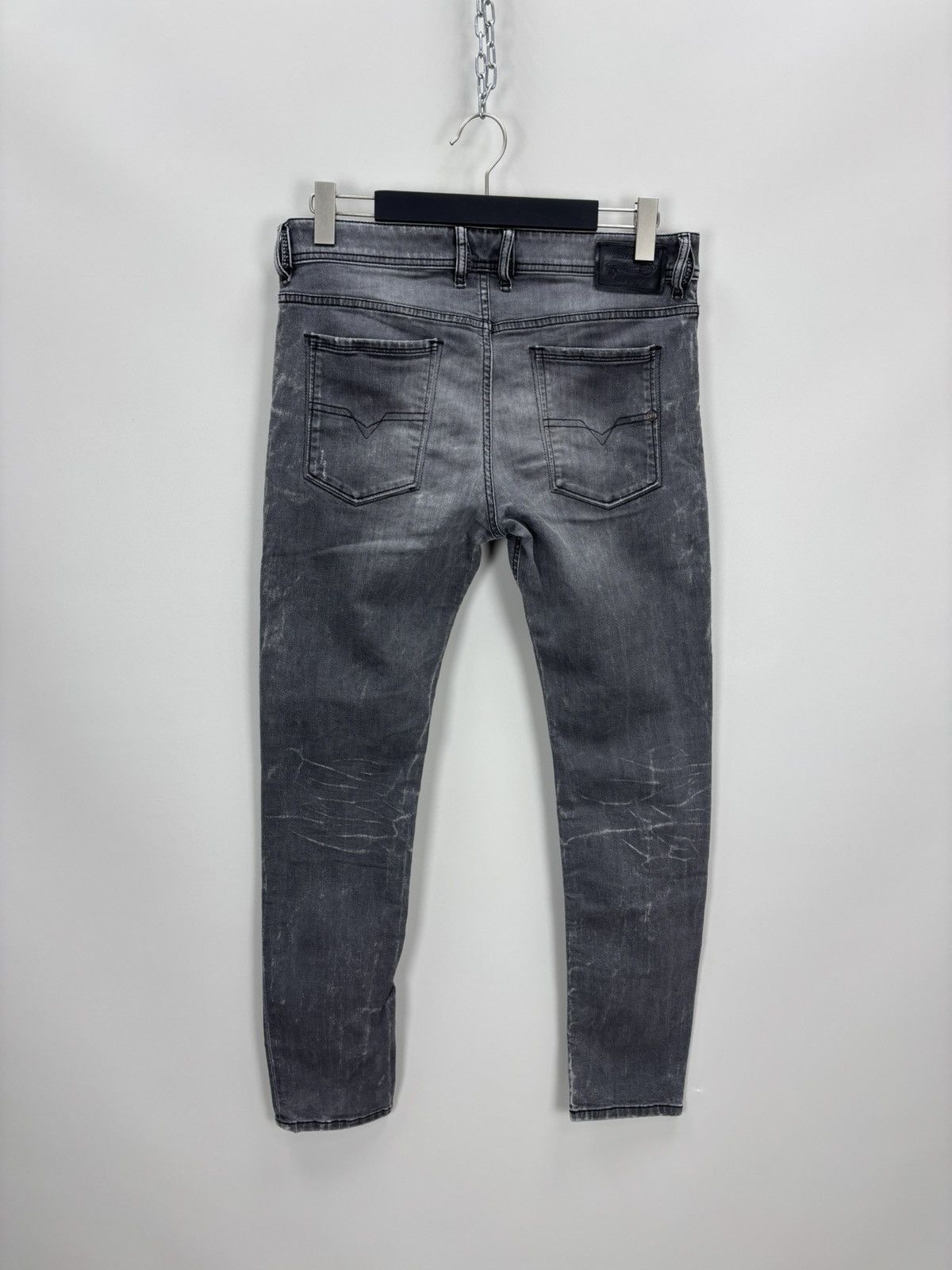 Diesel Mens jeans Diesel Size 34 Color Gray Size US 34 / EU 50 - 6 Thumbnail
