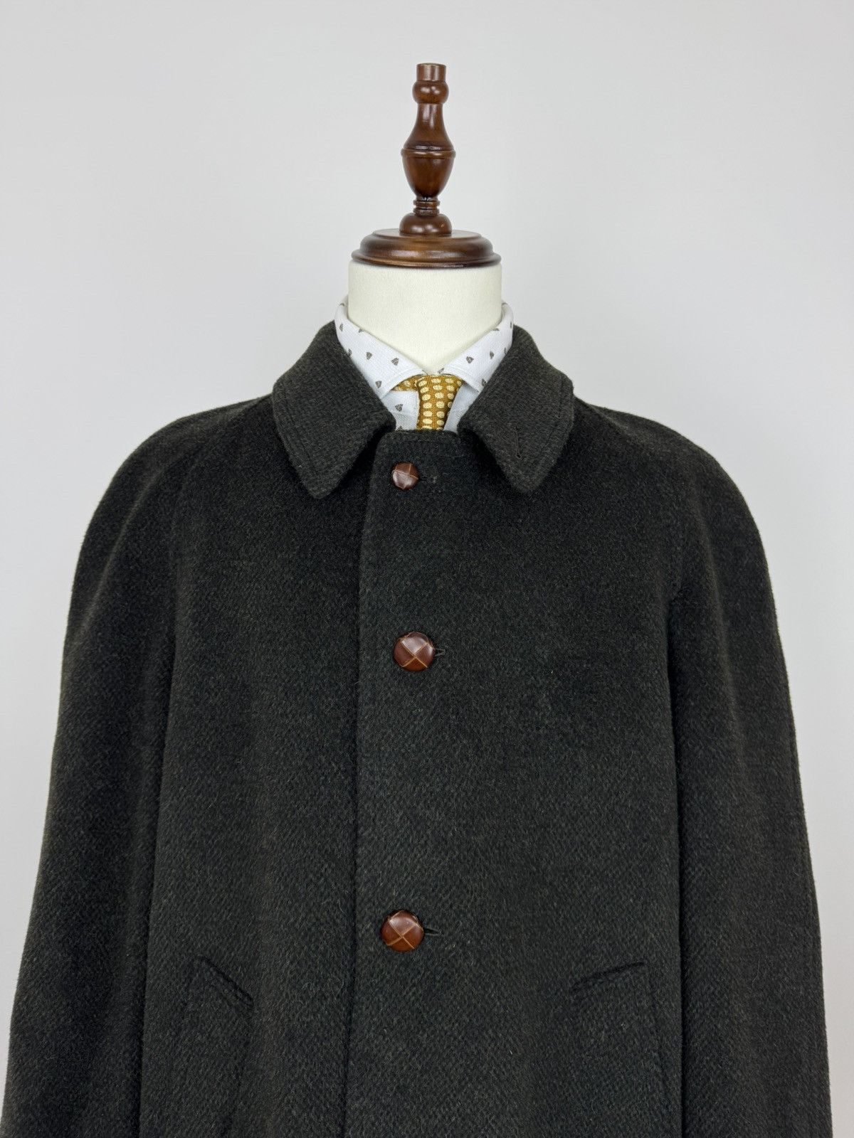 Bugatti bugatti Wool/mohair/polyamid Trench Coat Vintage Mens 50 Size US M / EU 48-50 / 2 - 2 Thumbnail