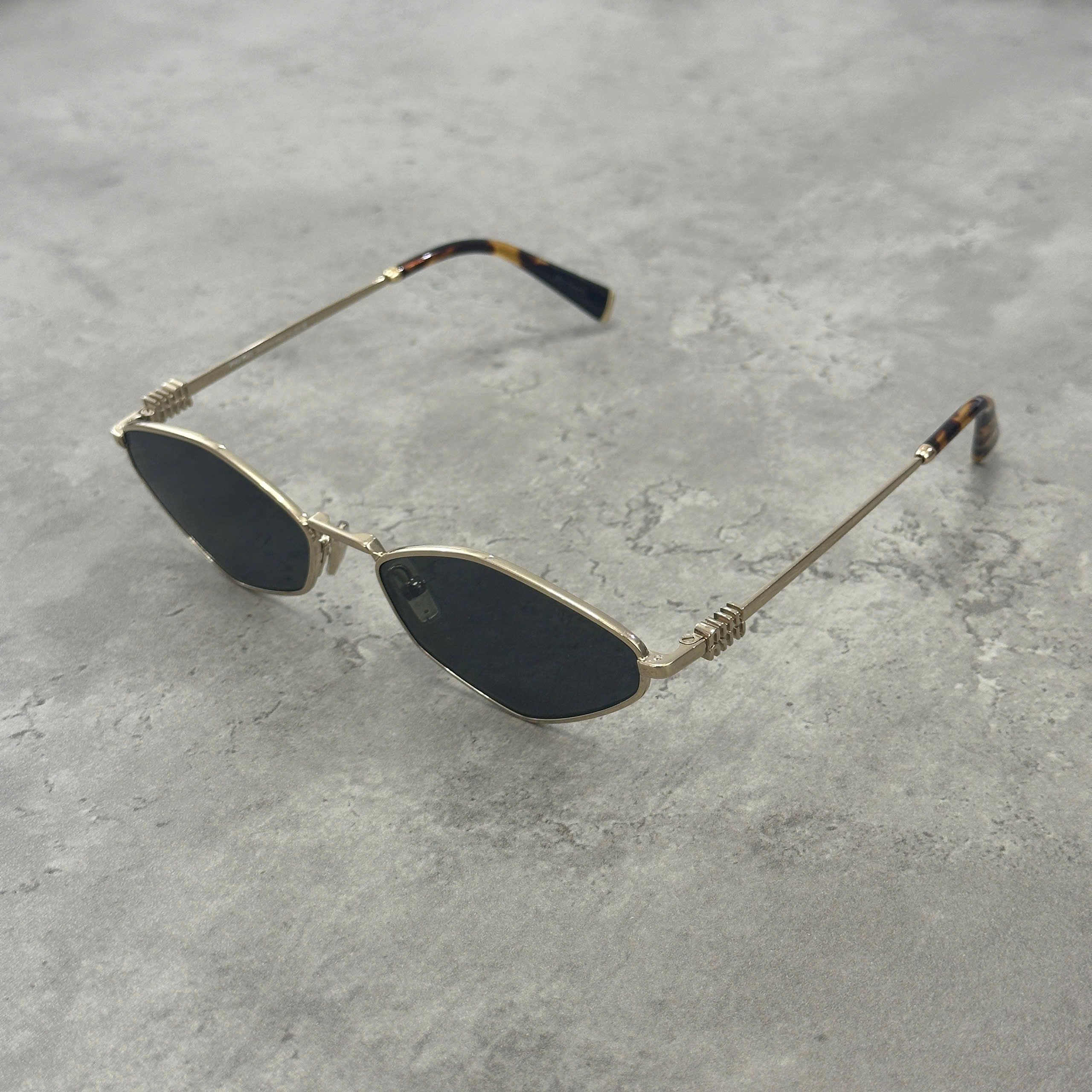 MIU MIU MU 56ZS ZVN5S0 Sunglasses BLACK