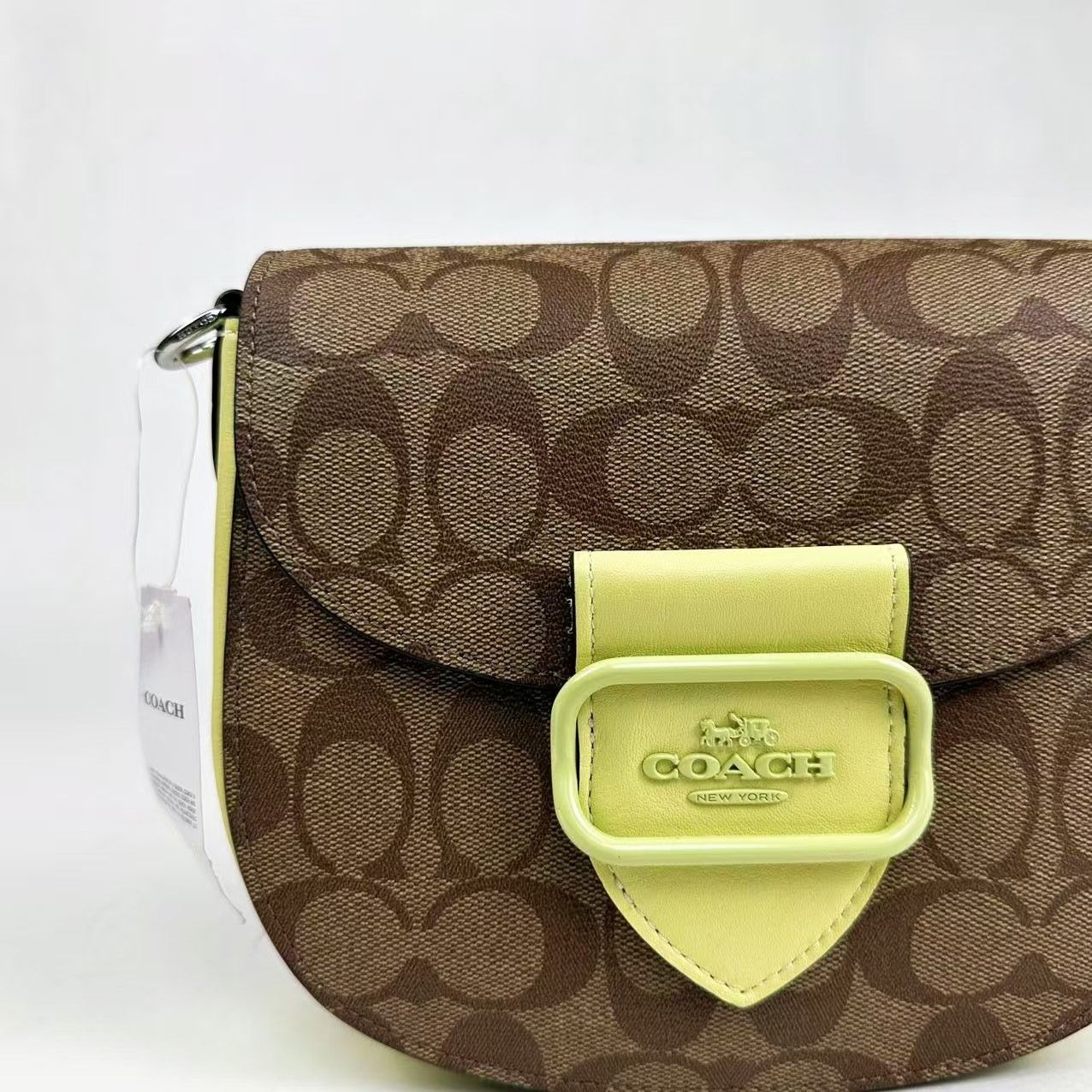 Coach COACH CJ615 Morgan Saddle Bag In Signature Canvas Size ONE SIZE - 6 Thumbnail