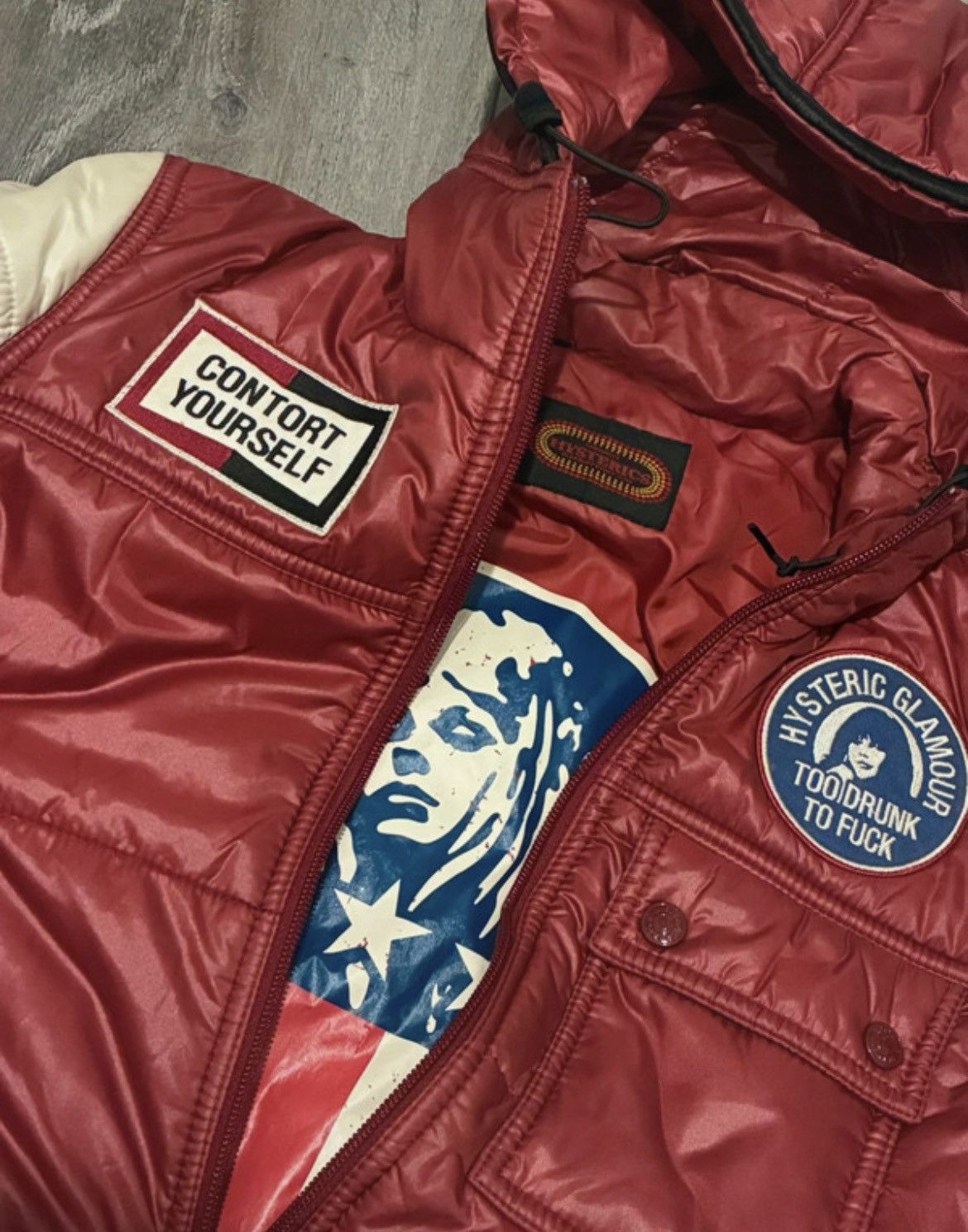 Hysteric Glamour Hysteric glamour red puffer jacket Size US S / EU 44-46 / 1 - 3 Thumbnail