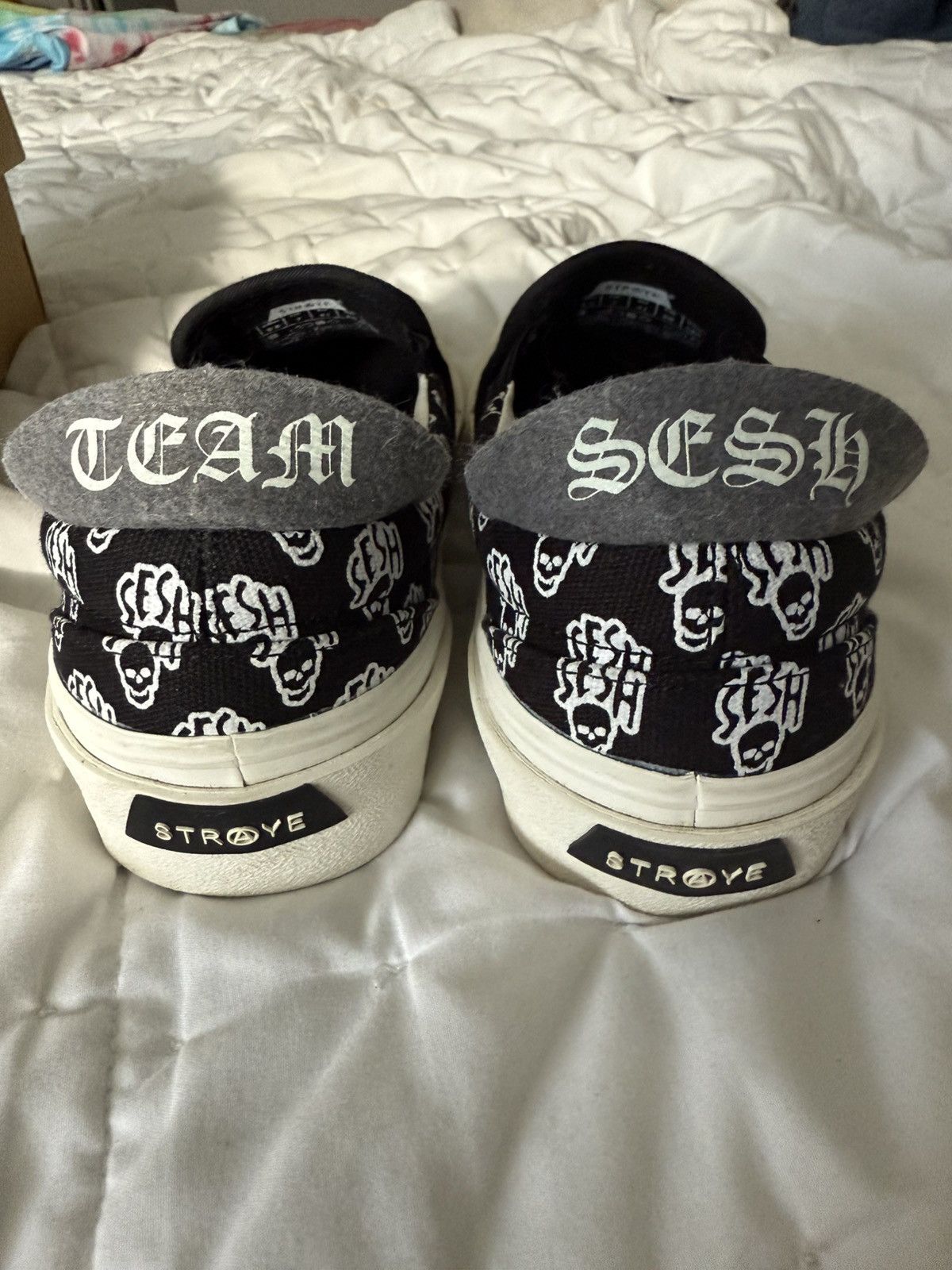 Bones × TeamSESH Bones Team Sesh Slip On Straye Size US 8 / EU 41 - 6 Thumbnail