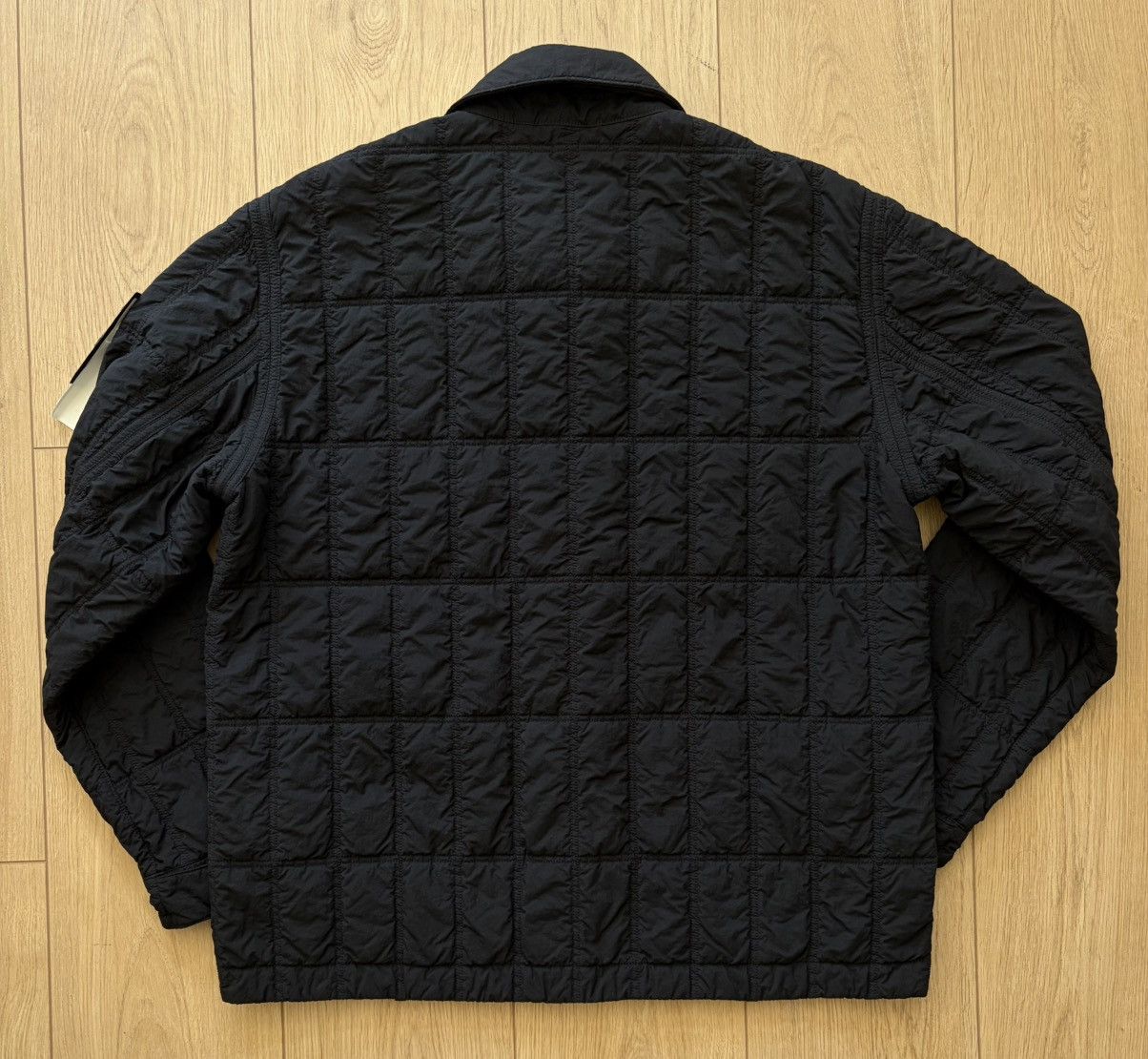 Stone Island Stone Island Black Nylon Smerigliato Jacket - Large Size US L / EU 52-54 / 3 - 6 Thumbnail