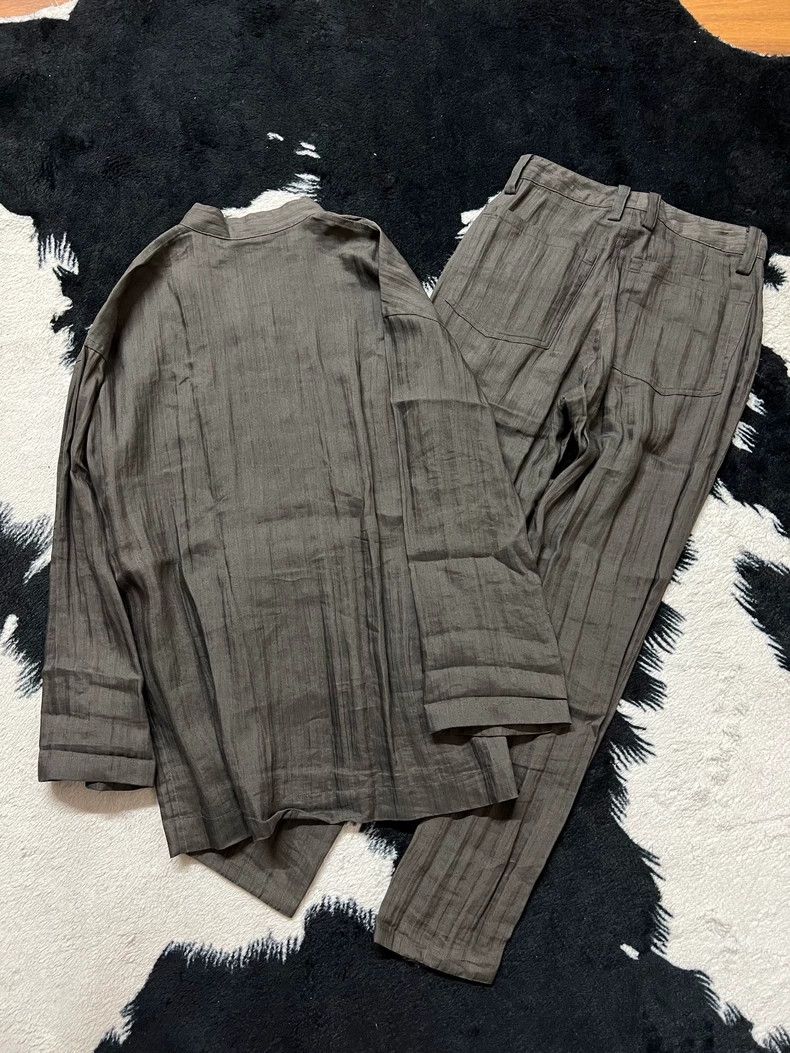 Issey Miyake Issey Miyake size:M Grey Chinese-style trousers Size 42" / US 20 - 5 Thumbnail