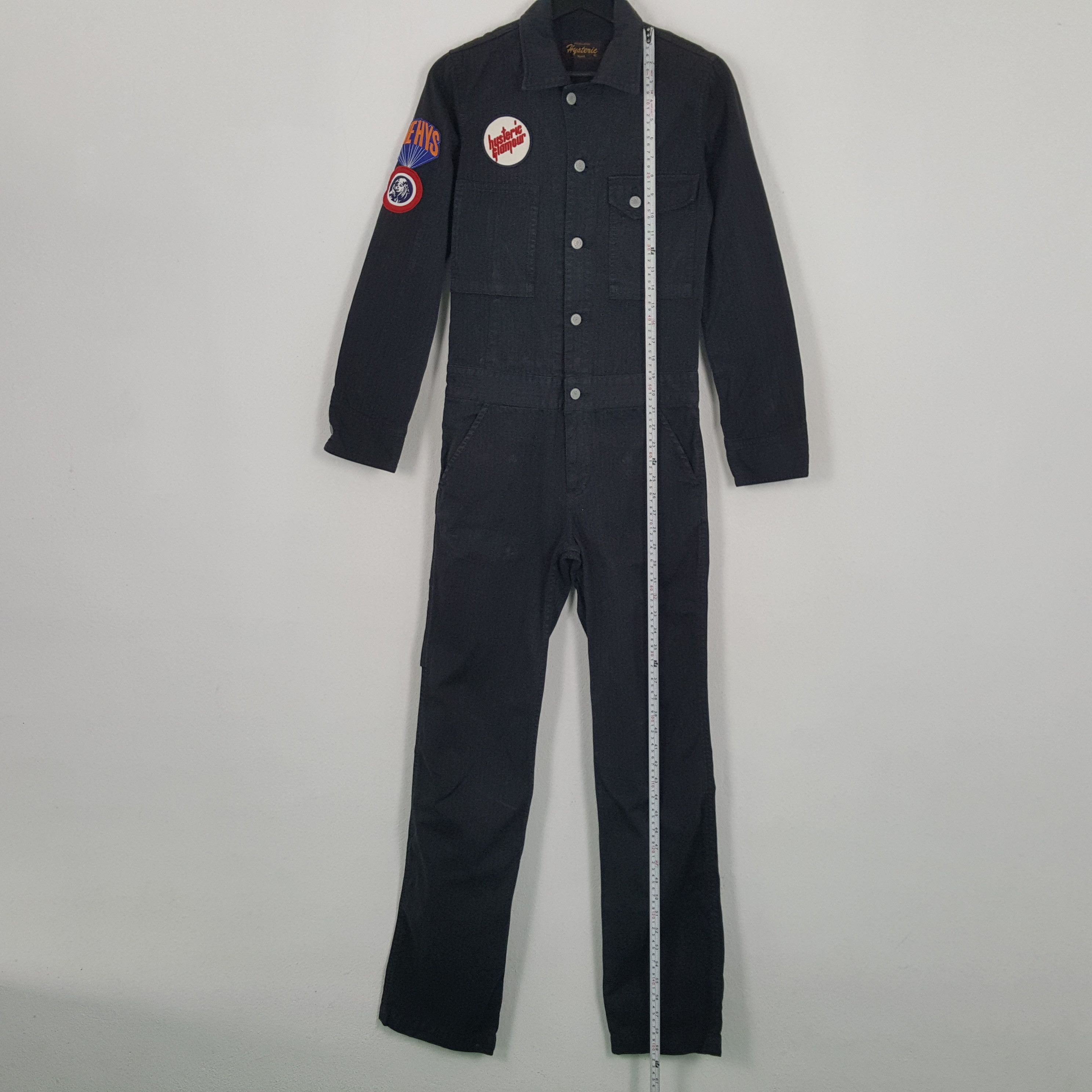 Hysteric Glamour HYTSERIC GLAMOUR Japanese Brand Fashion Coverall Jacket Size US XS / EU 42 / 0 - 7 Thumbnail