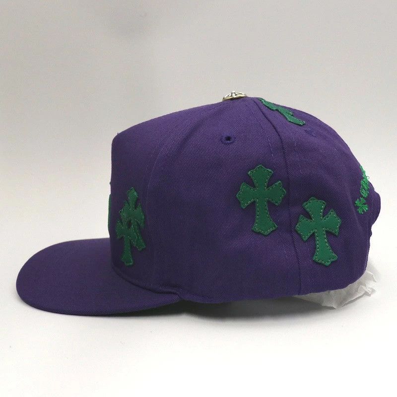 Chrome Hearts CHROME HEARTS Mini Cemetery Cross Patch Hat Purple / Green Size ONE SIZE - 2 Thumbnail