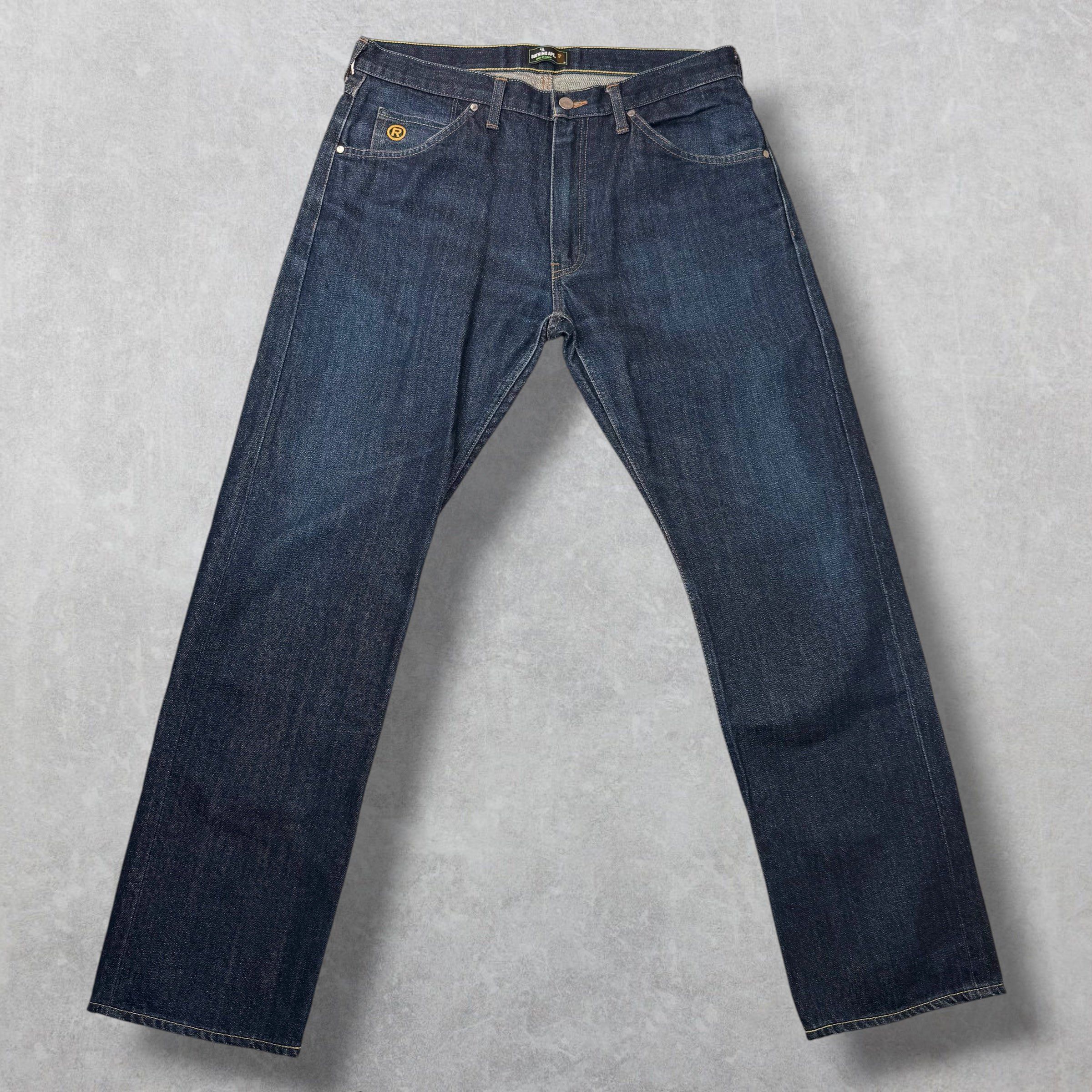 Bape Bape Spell Out Denim L Size US 34 / EU 50 - 2 Thumbnail