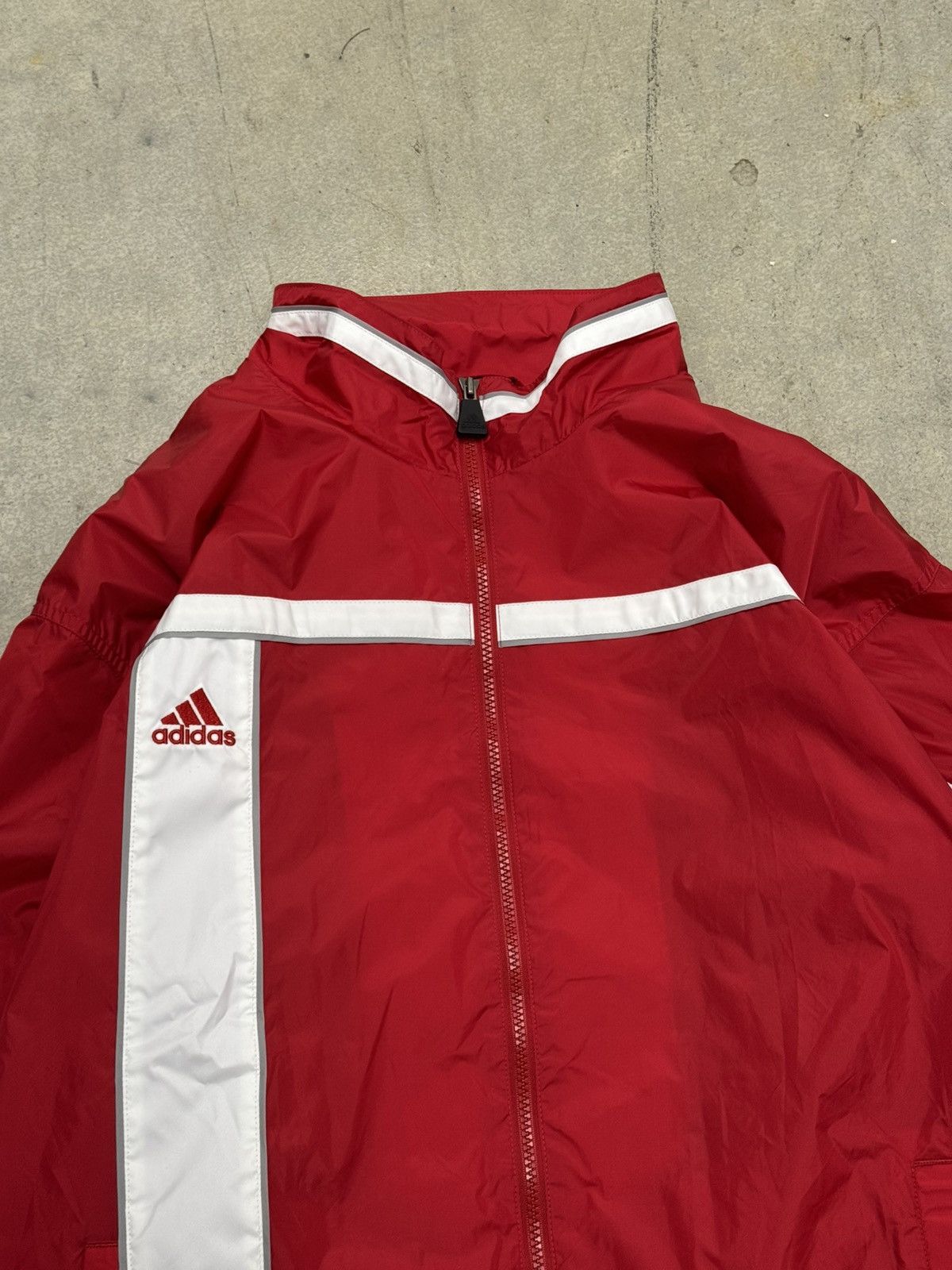 Adidas Vintage Adidas Windbreaker Size US XL / EU 56 / 4 - 4 Thumbnail