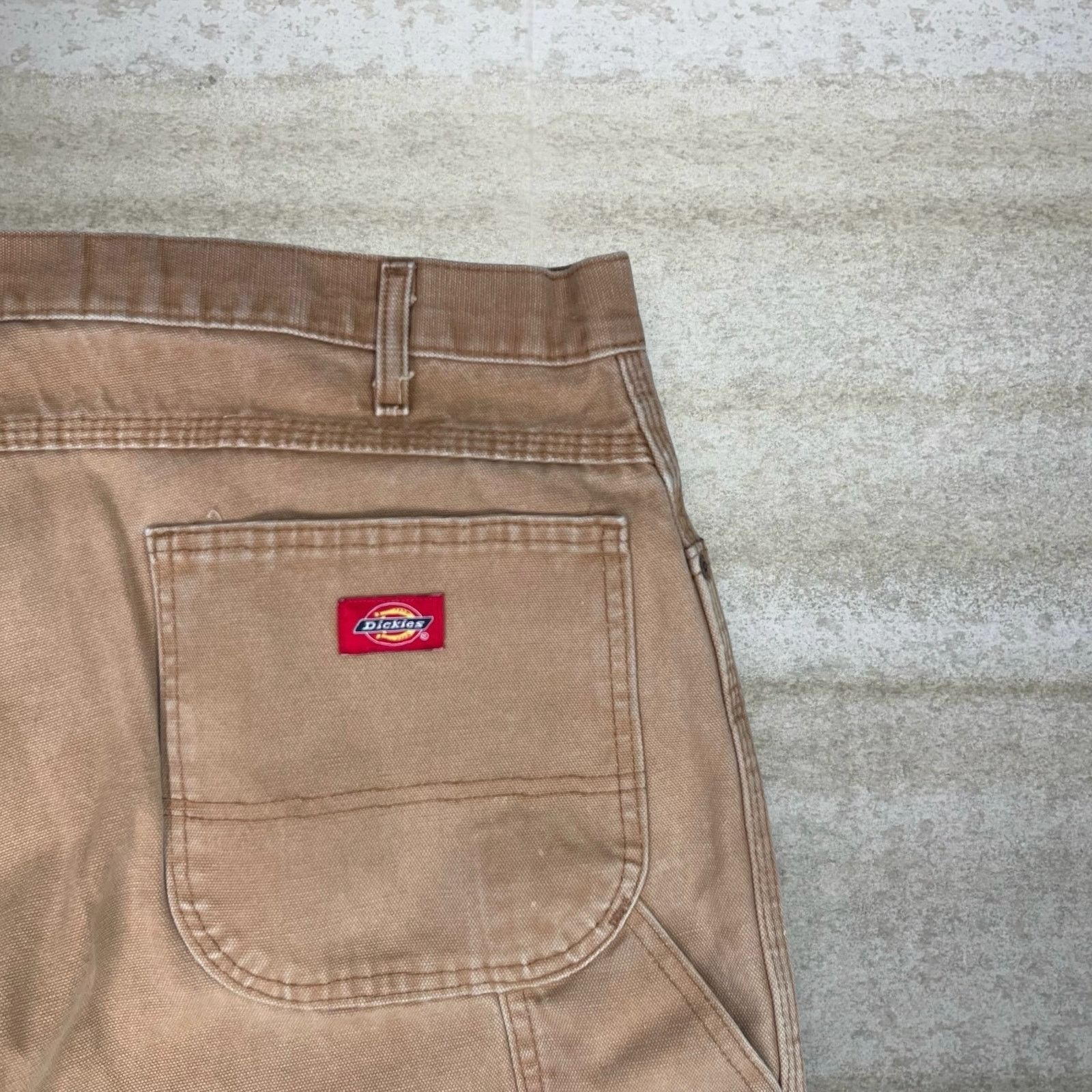 Dickies Vintage Y2K Dickies Carpenter Pants 40x30 Baggy Tan Cotton Size US 40 / EU 56 - 3 Thumbnail