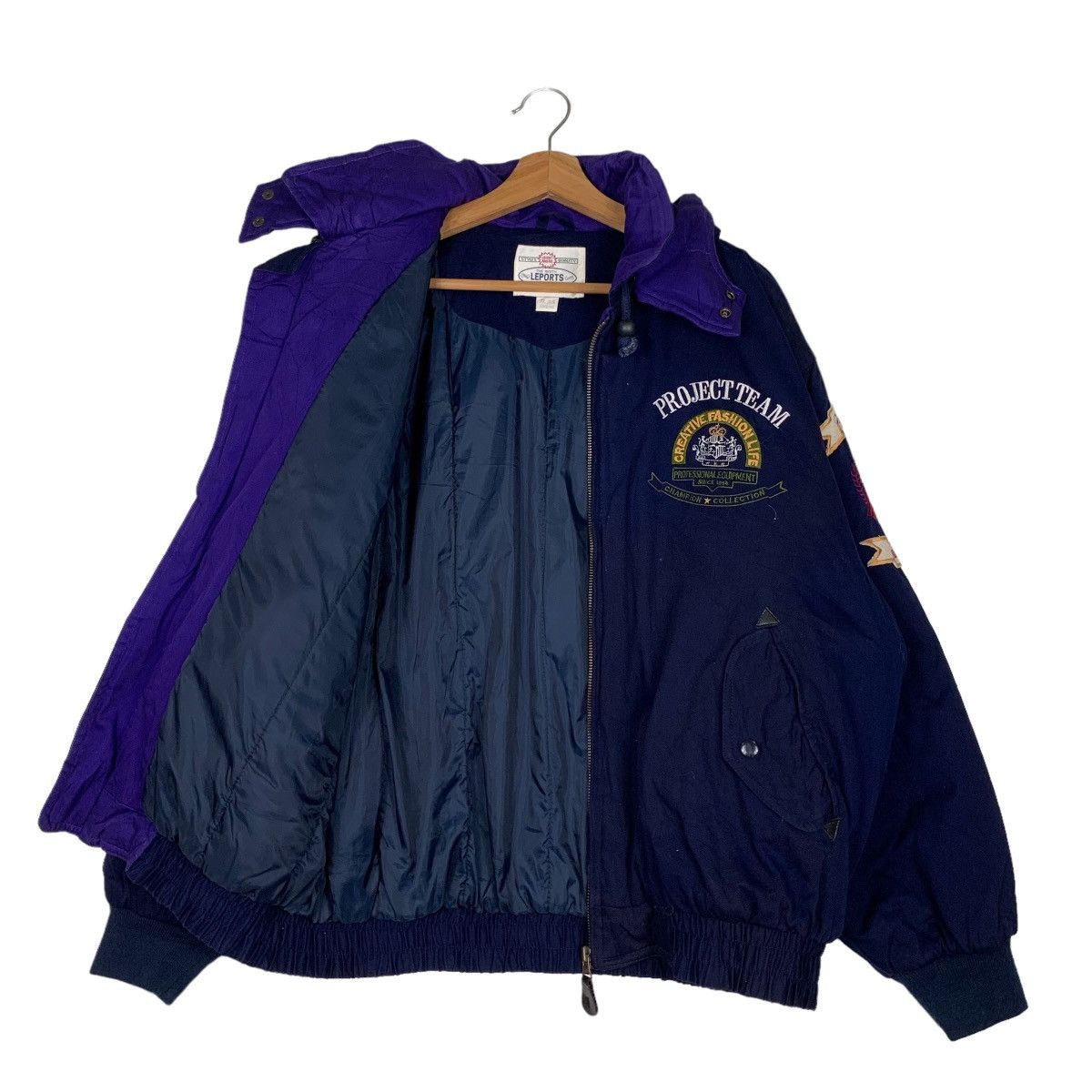 Japanese Brand The North LEPORTS Project Team Hoodie Jacket #0305-C14 Size US L / EU 52-54 / 3 - 10 Thumbnail