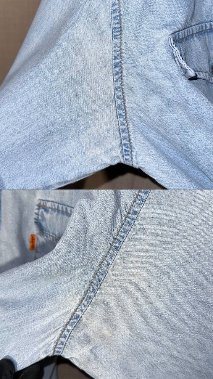 Levi's Levi's vintage Jean Shirt Denim Long Sleeve Blue Size US XL / EU 56 / 4 - 3 Thumbnail