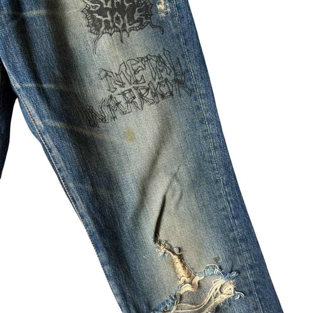 Hysteric Glamour Hysteric Glamour Metal Warrior Studded Denim Size US 32 / EU 48 - 4 Thumbnail