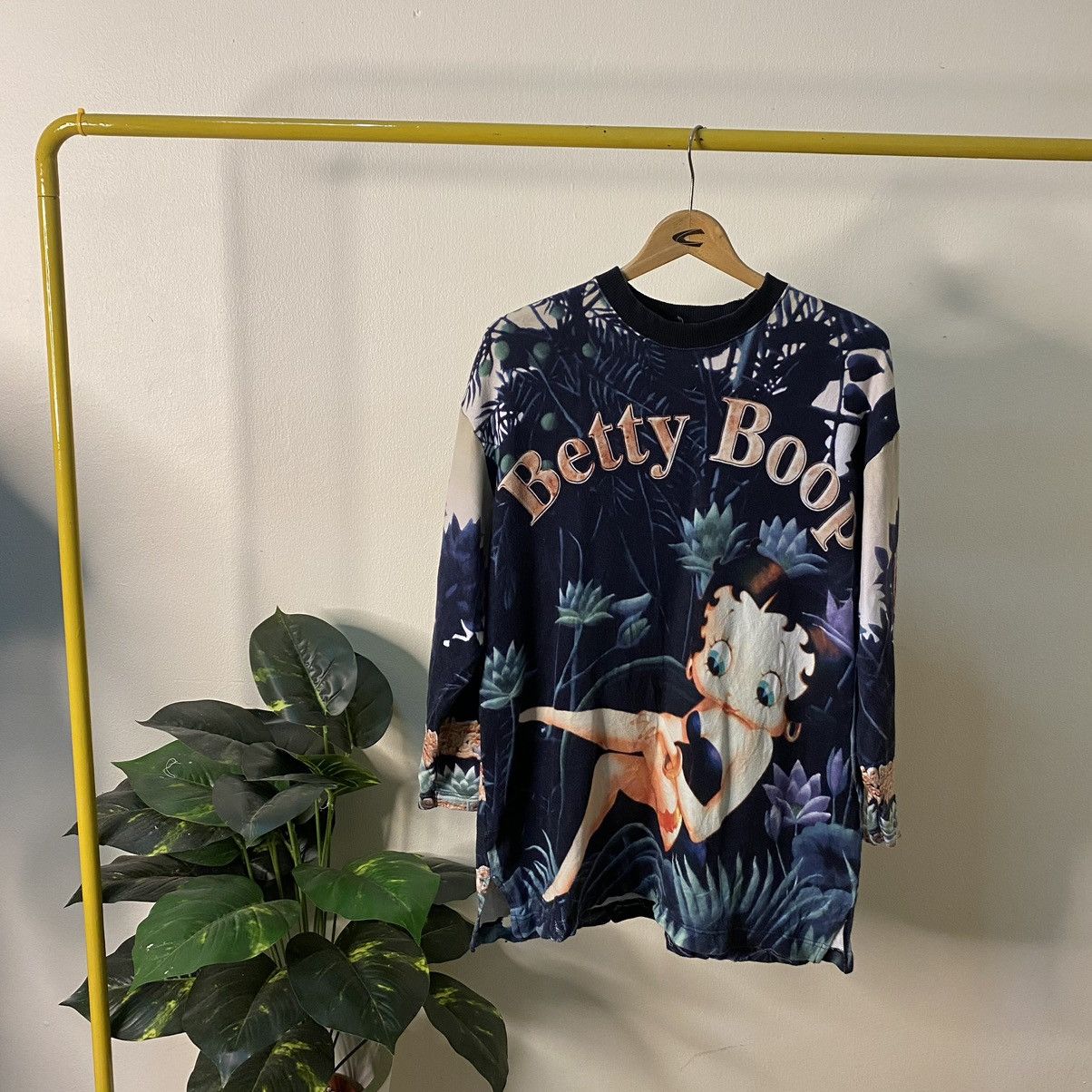 Vintage 1990s Betty Boop AOP Sweatshirt