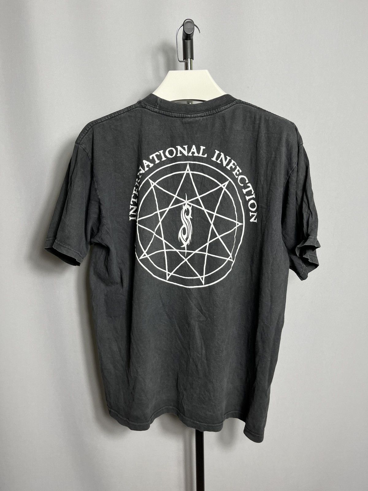 Band Tees REO rock of the t-shirt slipknot international infection Size US XL / EU 56 / 4 - 6 Thumbnail