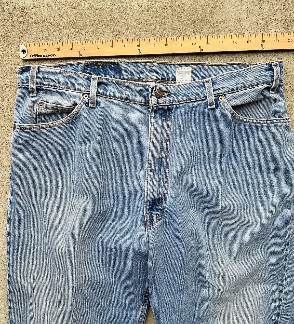 Levi's × Vintage Vintage Levis Jeans Mens 34x30 Blue 560 Orange Tab USA Made Size US 40 / EU 56 - 9 Thumbnail