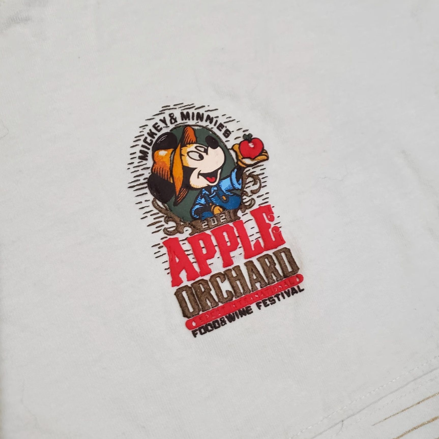 Disney Disney Spirit Jersey Shirt Womens XS Sweet As Pie Apple Orchard Mickey Minnie Size XS / US 0-2 / IT 36-38 - 7 Thumbnail