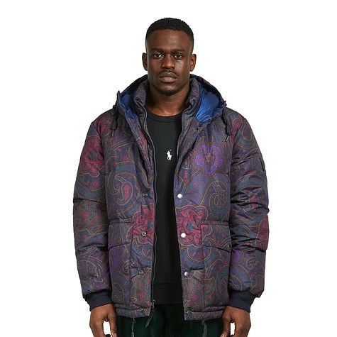 image of Ralph Lauren Paisley Puffer Down Jacket, Men's (Size Medium)