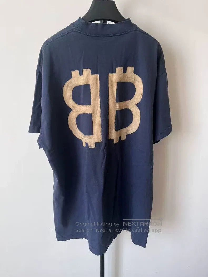 Balenciaga Balenciaga Alphabet Print Round Neck Short Sleeve T-Shirt Size US M / EU 48-50 / 2 - 2 Thumbnail