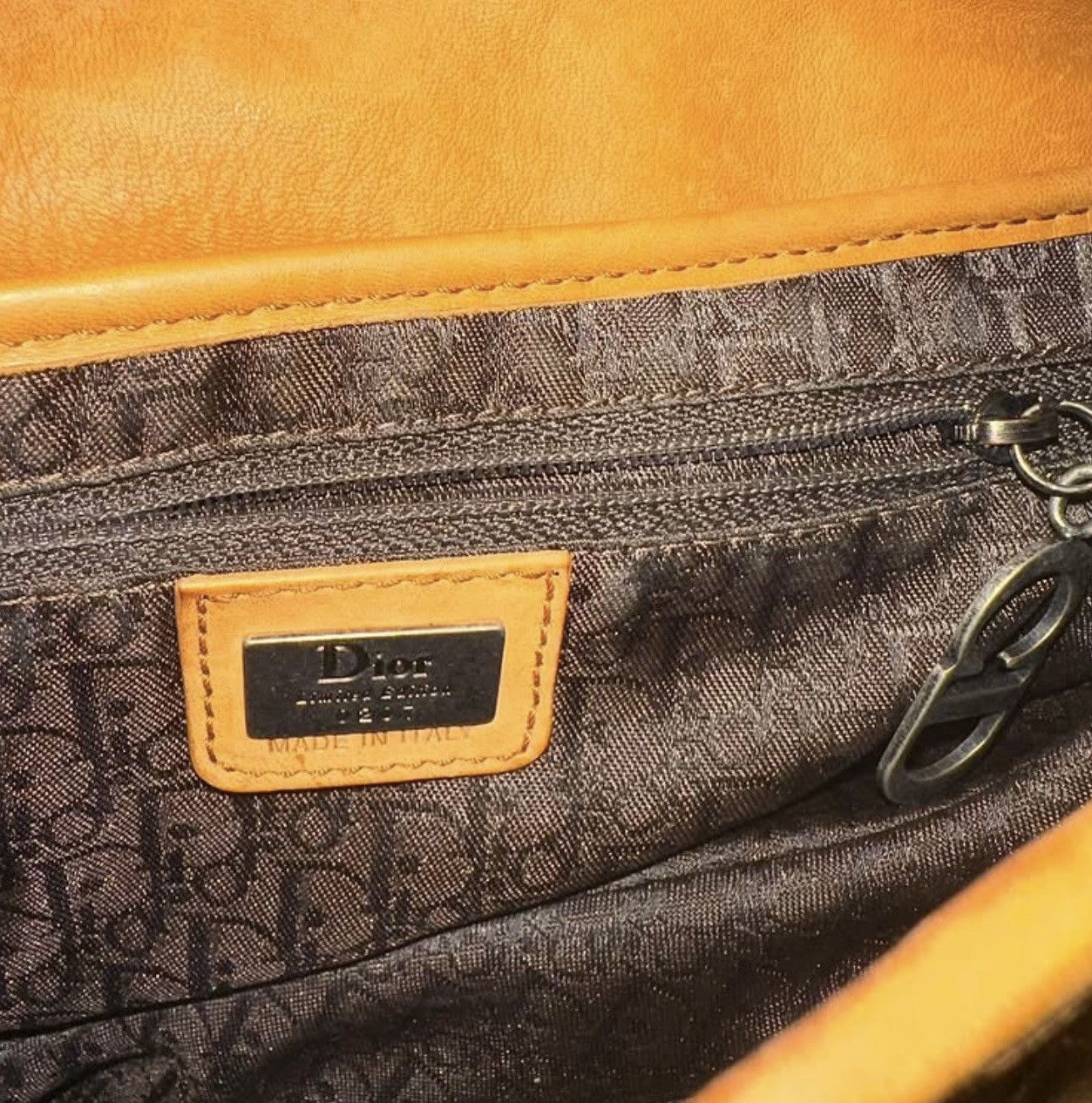 Dior Dior John Galliano Limited Edition Leopard Fur Saddle Bag Size ONE SIZE - 4 Thumbnail