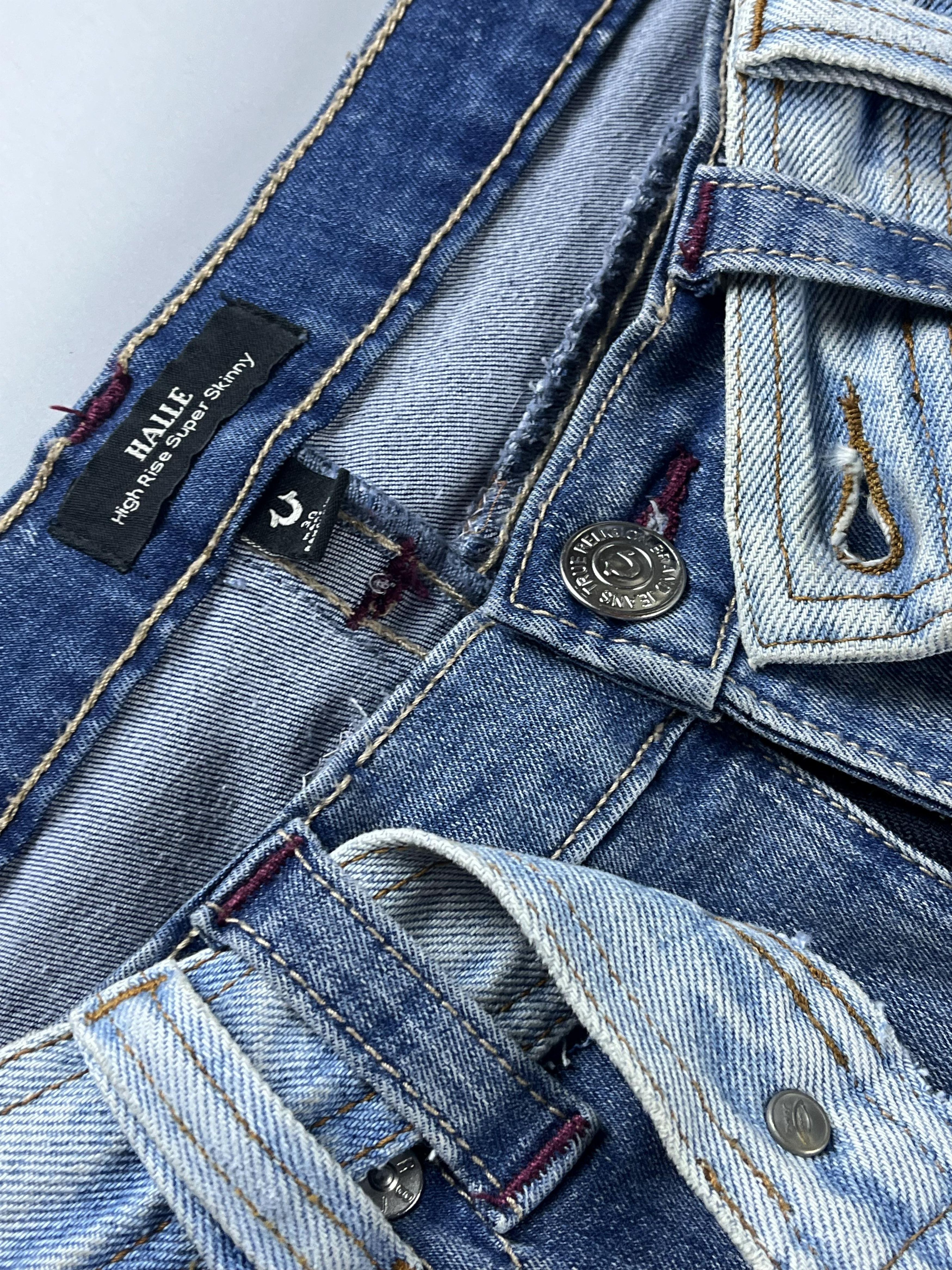 Japanese Brand × True Religion TRUE RELIGION CRAZY BAGGY FIT REWORK JEAN Size US 34 / EU 50 - 9 Thumbnail