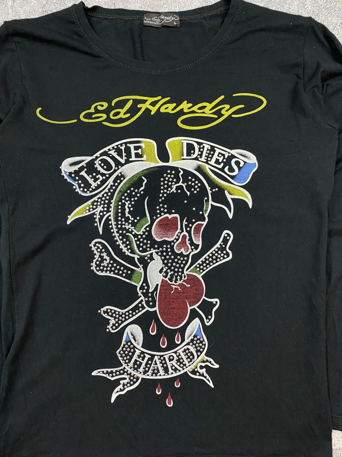 Ed Hardy Japan Hysteric Glamour Ed Hardy Long Sleeve Y2K Size L / US 10 / IT 46 - 4 Thumbnail