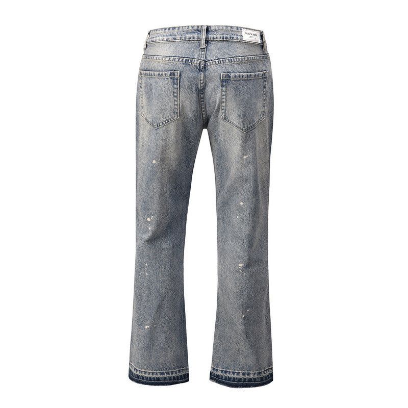 Japanese Brand × Jean High street washed ink wash flared jeans y2k Size US 32 / EU 48 - 2 Thumbnail