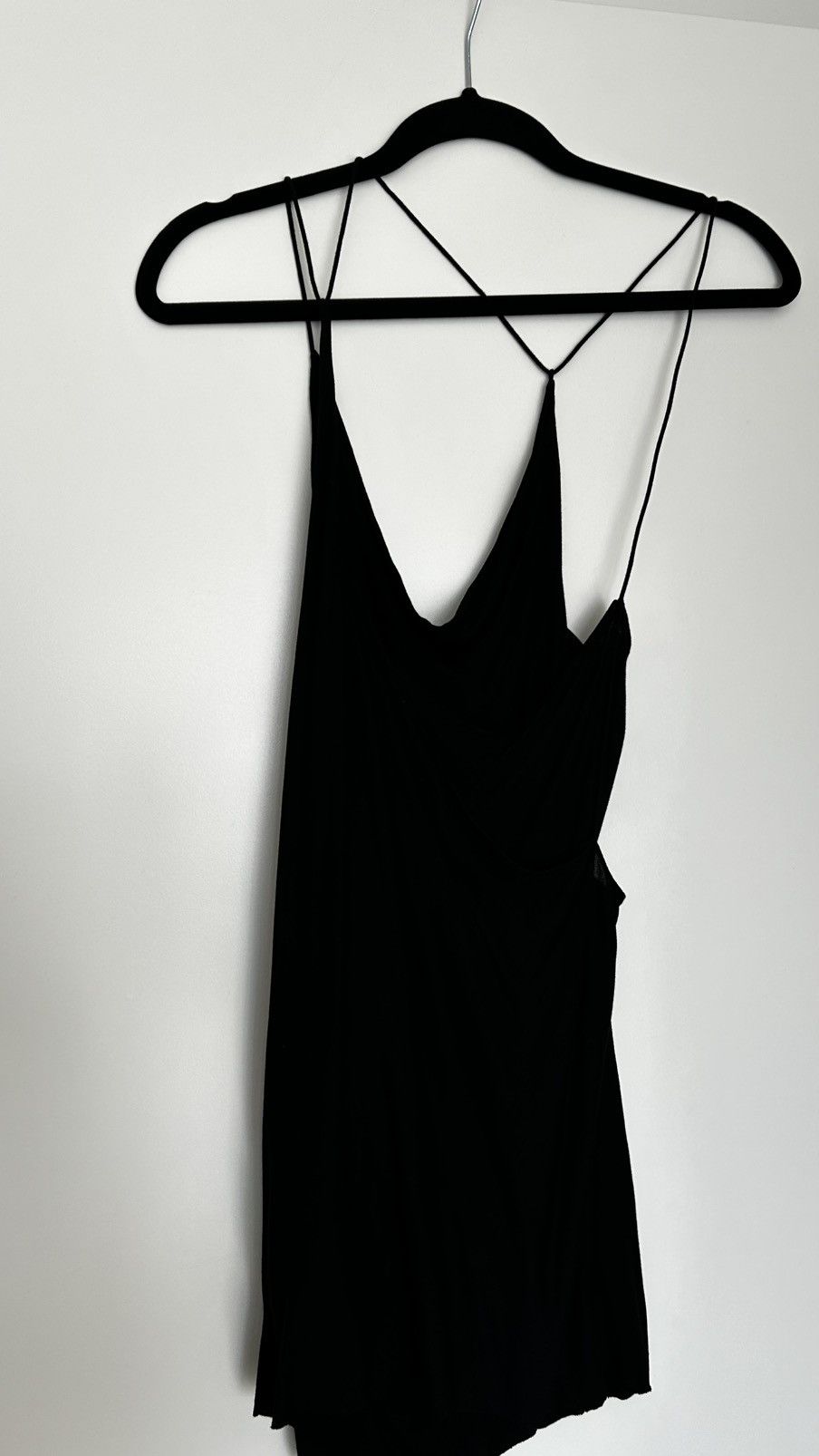 Helmut Lang Helmut Lang Draped Asymmetrical Mini Dress Size XS / US 0-2 / IT 36-38 - 4 Thumbnail