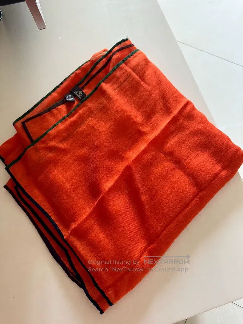 Loro Piana Loro Piana size 140*140 cm Cashmere scarf Size ONE SIZE - 4 Thumbnail