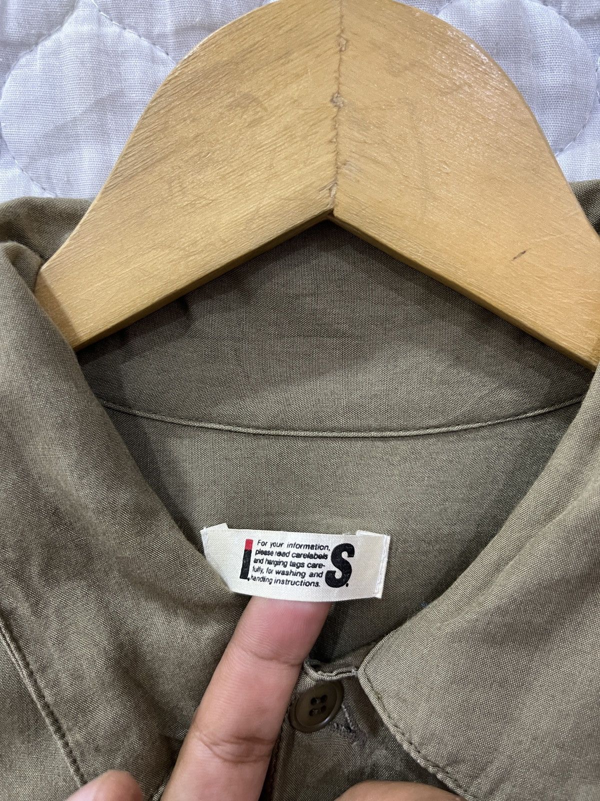 Issey Miyake 🔥🔥🔥ARCHIVE VINTAGE ISSEY MIYAKE BAGGY RAYON SHIRTS Size M / US 6-8 / IT 42-44 - 7 Thumbnail