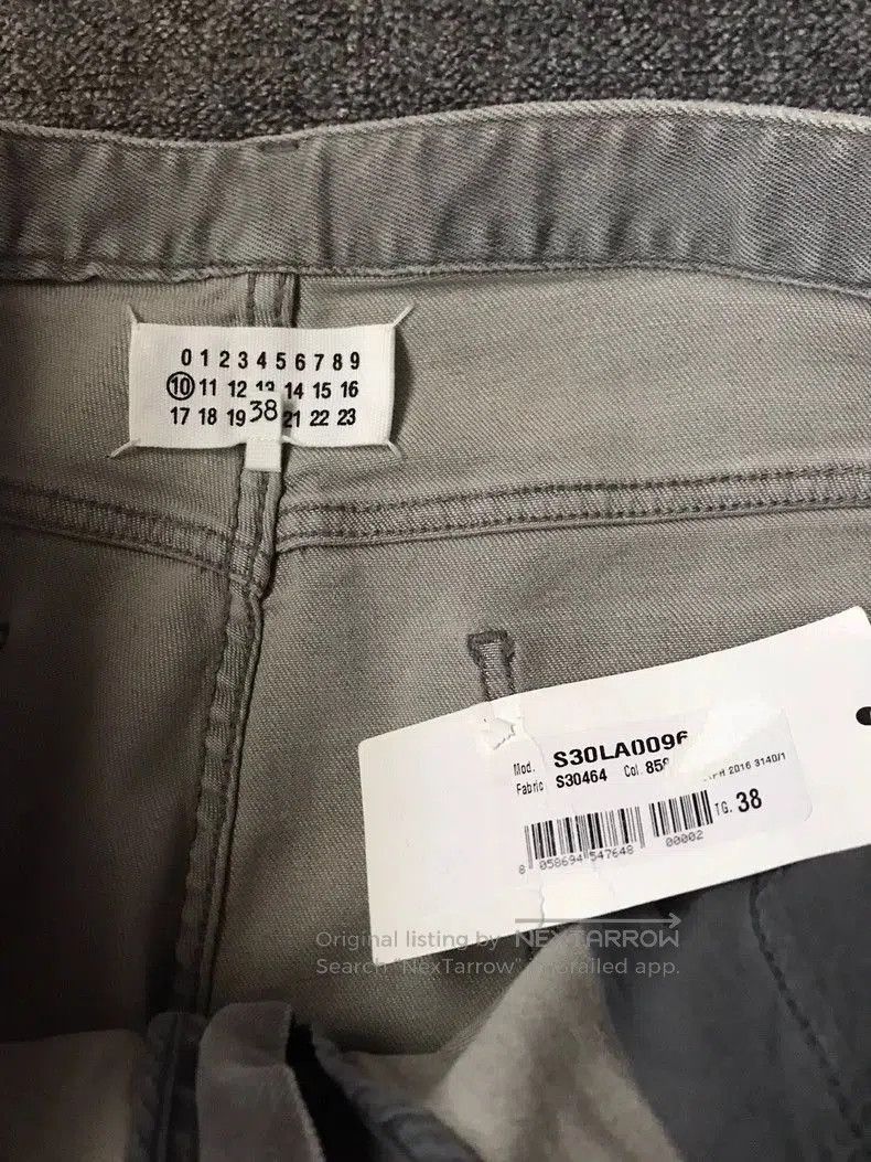 Maison Margiela Martin Margiela Gray Straight Leg Jeans. Size US 38 / EU 54 - 3 Thumbnail