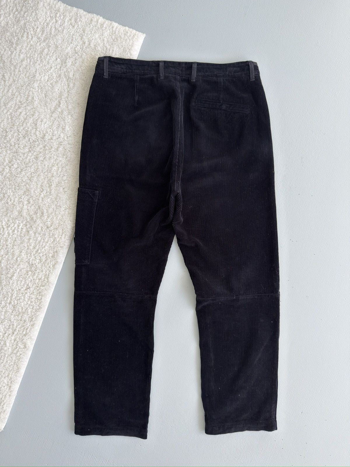 Stone Island Stone Island Corduroy Type-RE Cargo Pants Black Size US 34 / EU 50 - 10 Thumbnail