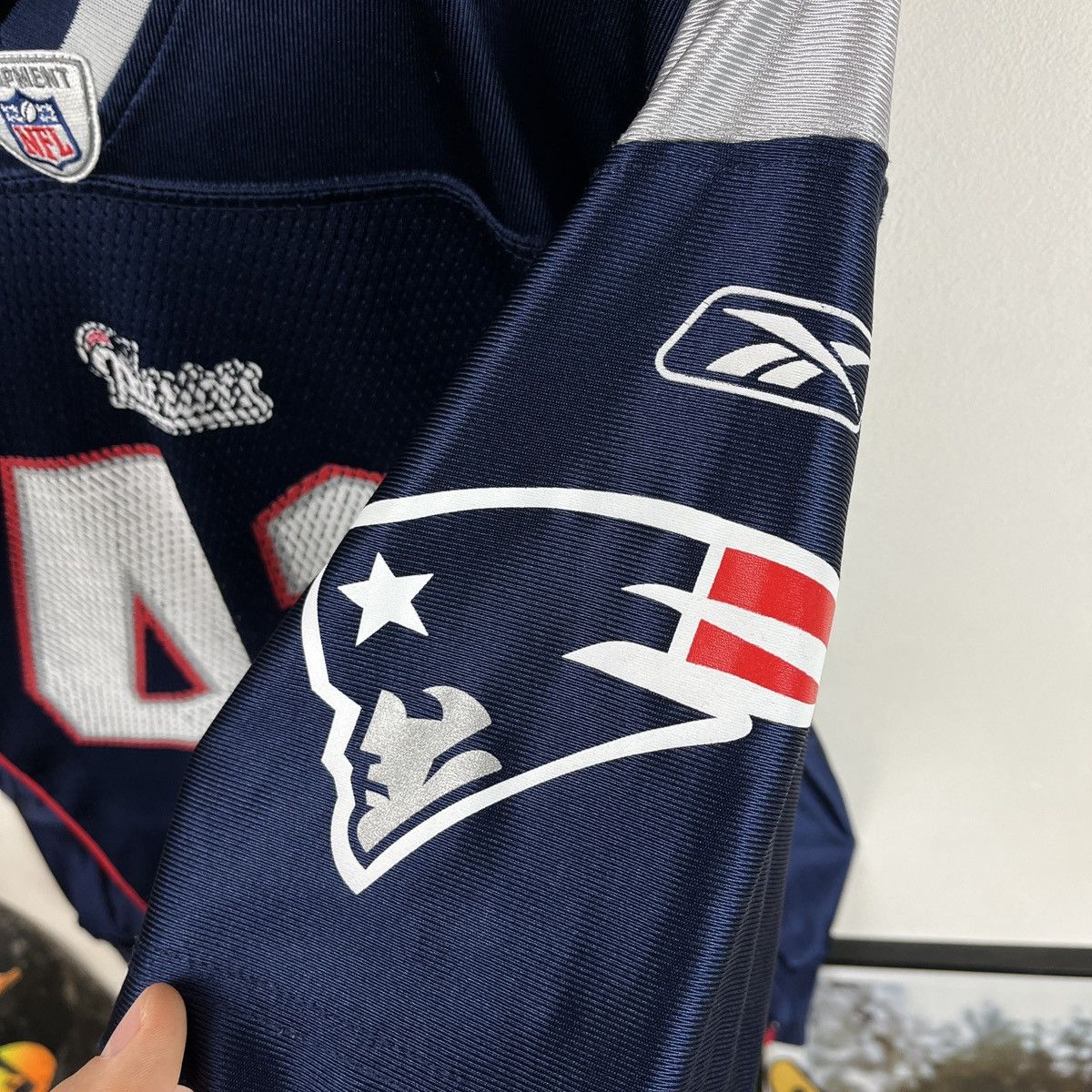 Reebok Green-Ellis 42 Reebok Patriots Jersey NFL Football Y2k 2011 Size US S / EU 44-46 / 1 - 8 Thumbnail