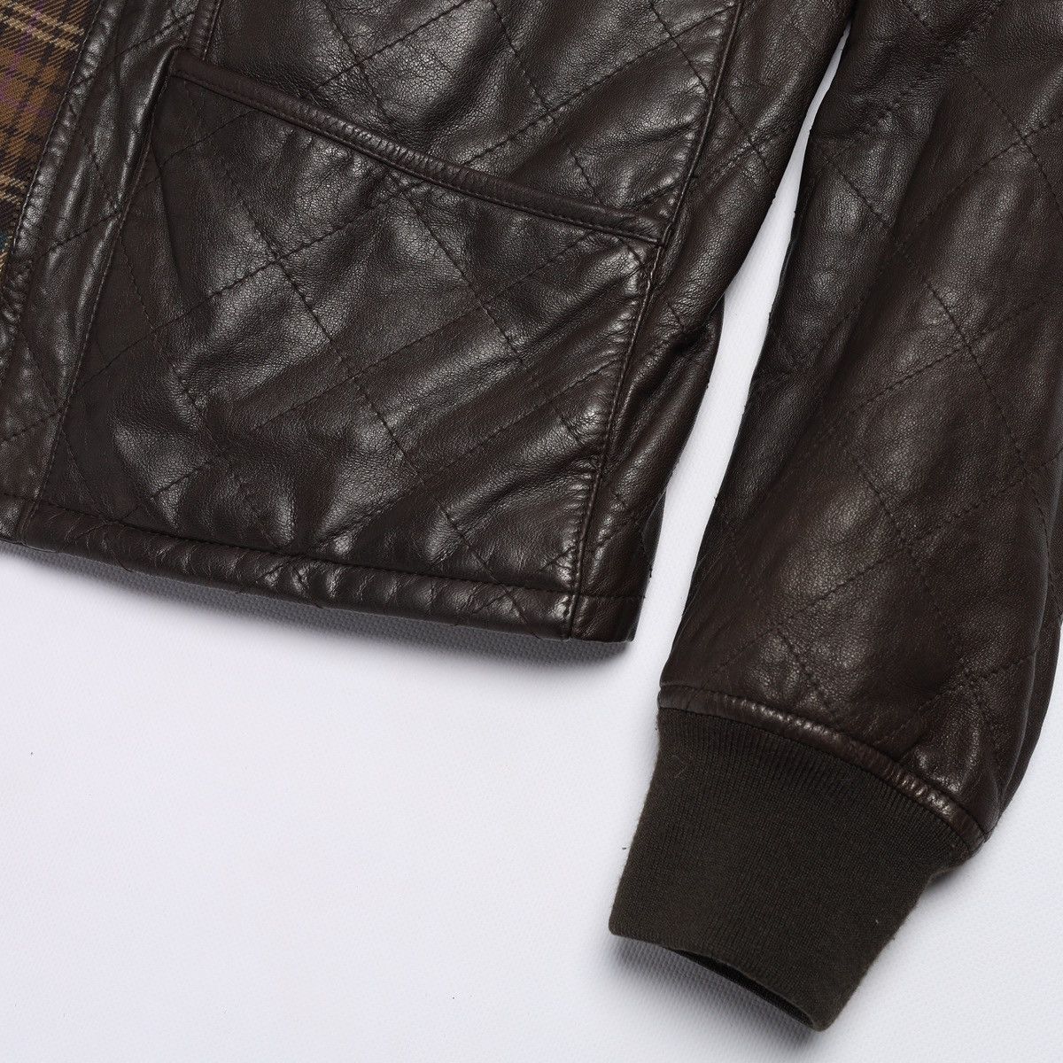 Ralph Lauren Purple Label Ralph Lauren Purple Label Lambskin Leather Bomber Jacket Size US M / EU 48-50 / 2 - 9 Thumbnail