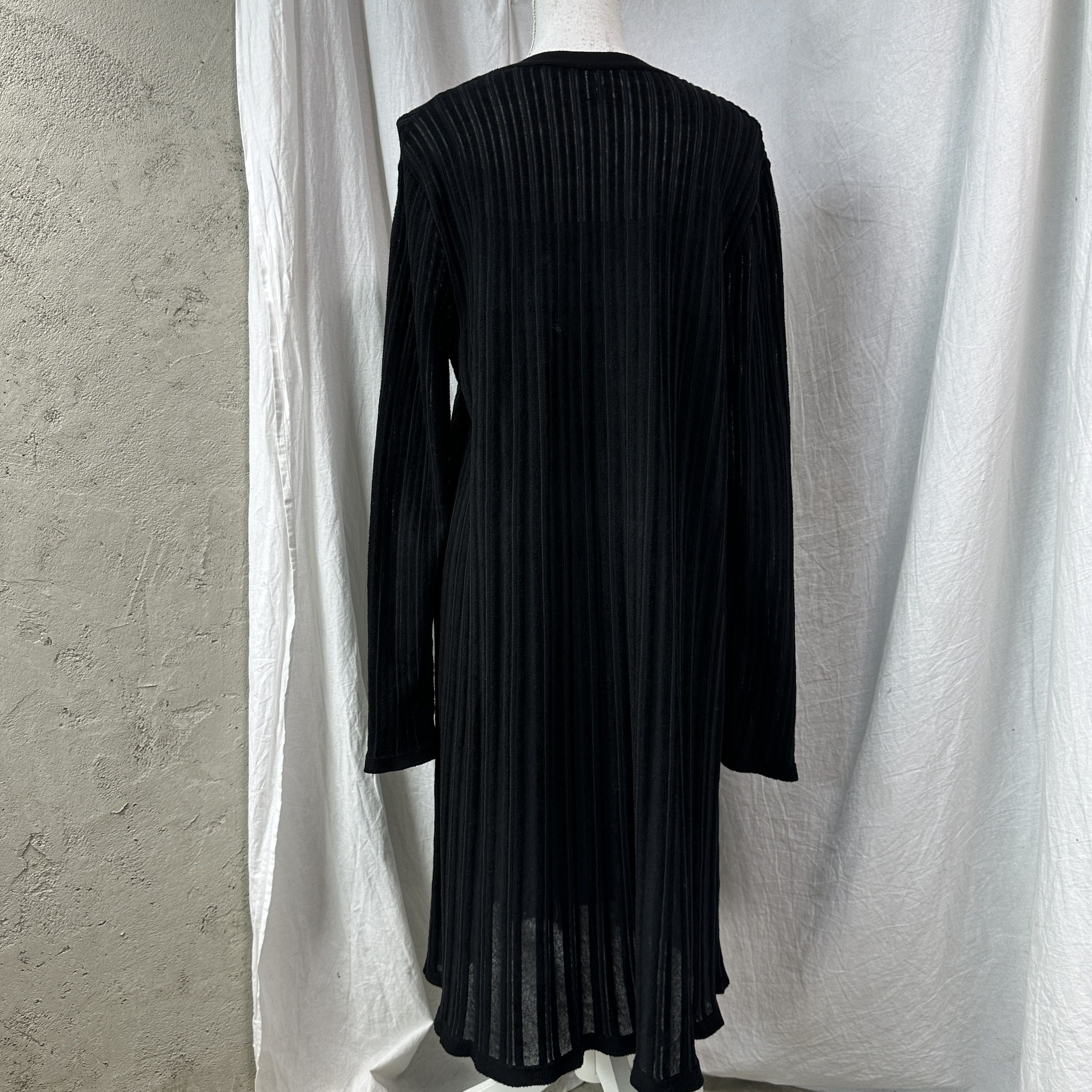 Missoni Vintage Avant Garde Striped Maxi Layered Missoni Dress Y2K Size L / US 10 / IT 46 - 6 Thumbnail