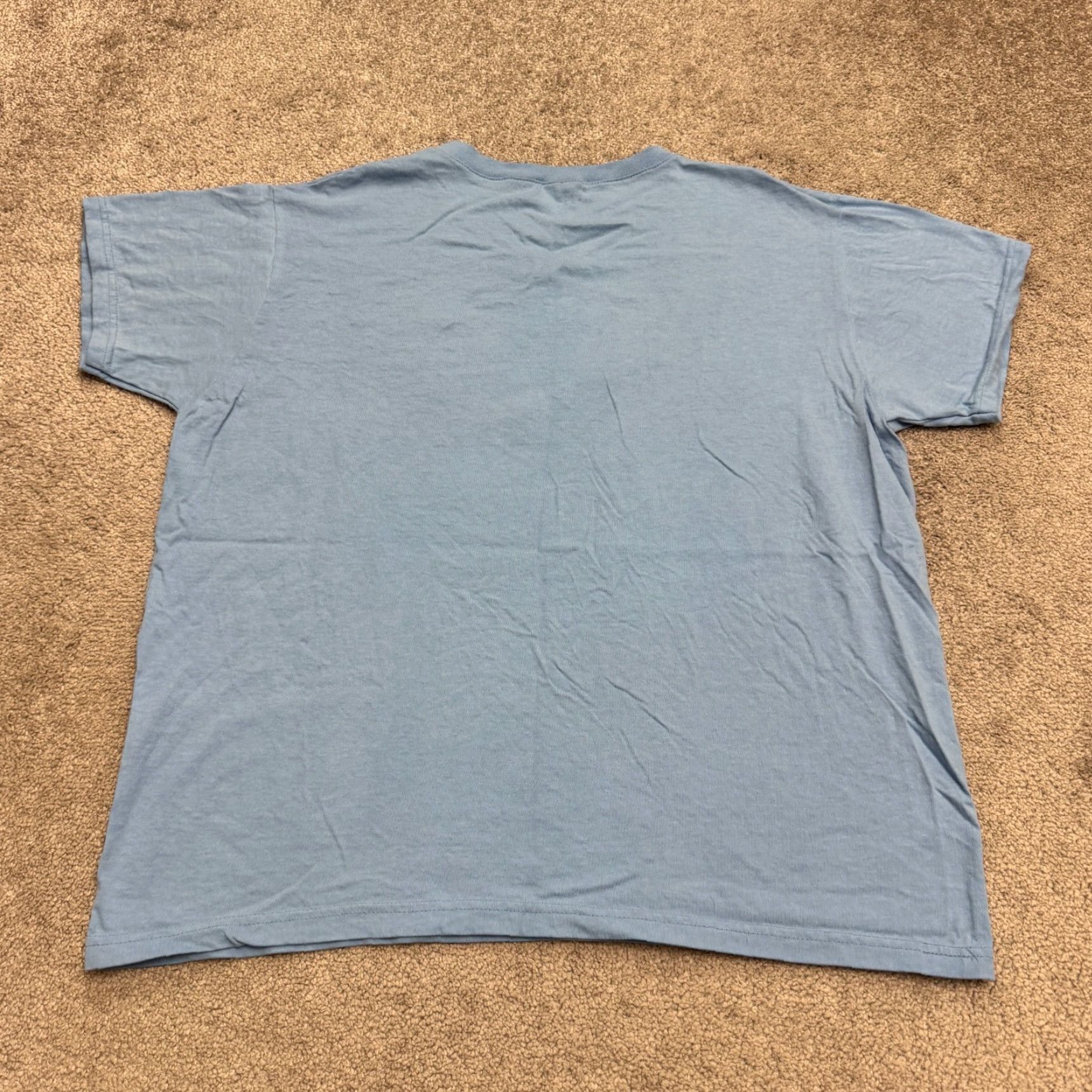 Vintage American Activewear Alaska Embroidered T-shirt Womens XL Blue Heavyweight Tee Size XL / US 12-14 / IT 48-50 - 2 Thumbnail