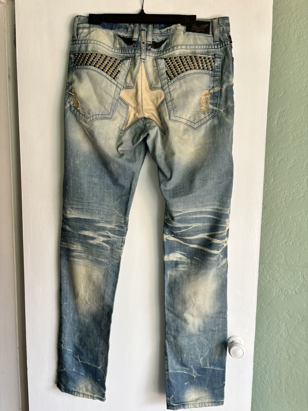 Robins Jeans ROBIN’S JEAN (STAR / Straight) Ultra Rare size 34 Size US 34 / EU 50 - 1 Thumbnail