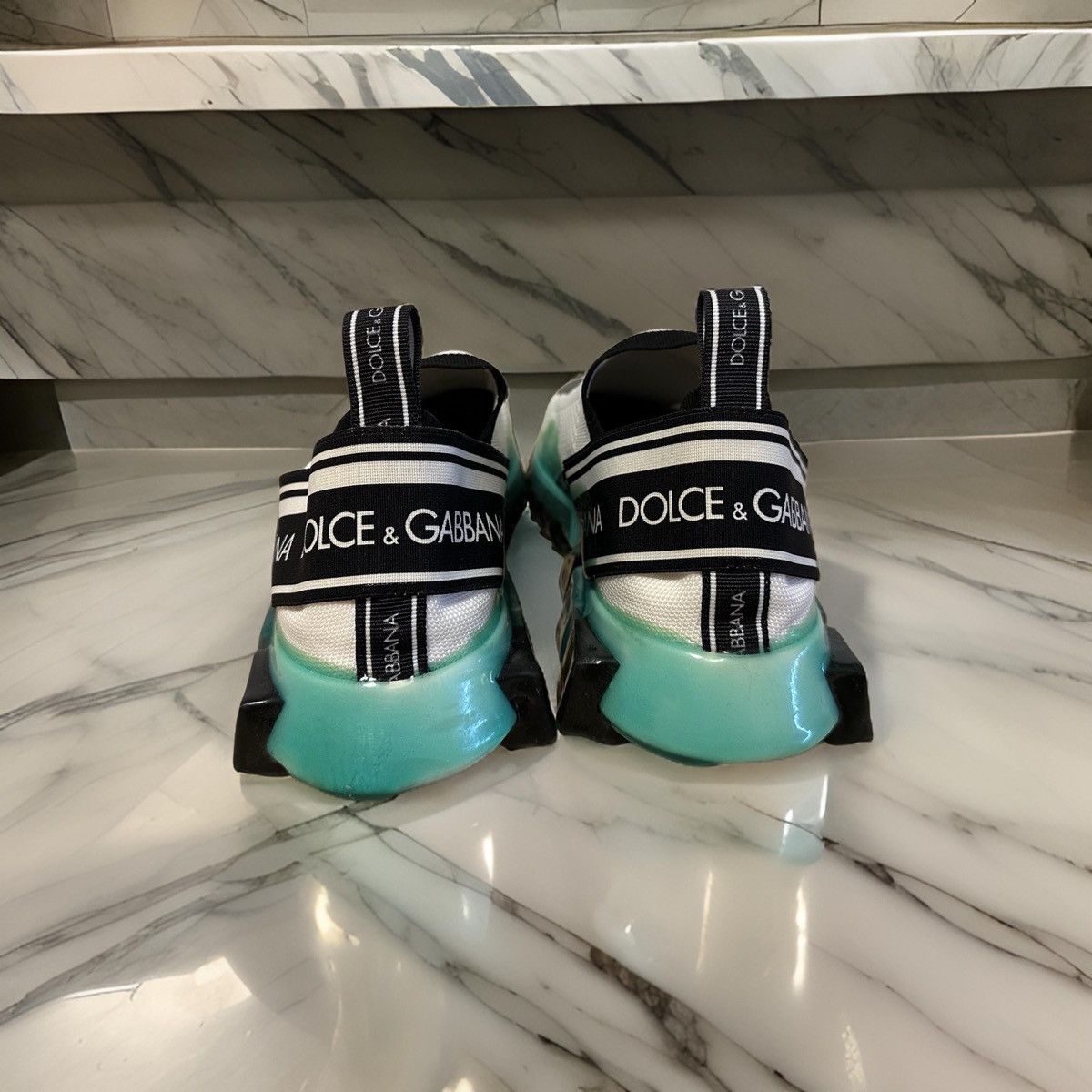 Dolce & Gabbana Dolce & Gabbana Sorrento Melt 'White Blue' - CS1595 AK235 Size US 9.5 / EU 42-43 - 6 Thumbnail