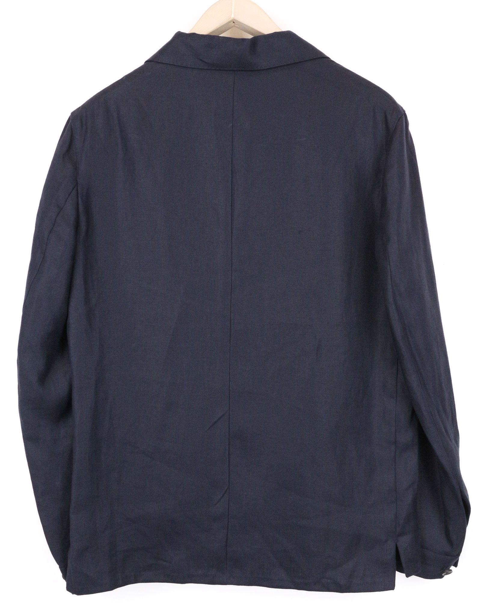 Suitsupply WALTER UK36R Navy Linen Shacket Blazer 74958 Size 36R - 2 Thumbnail