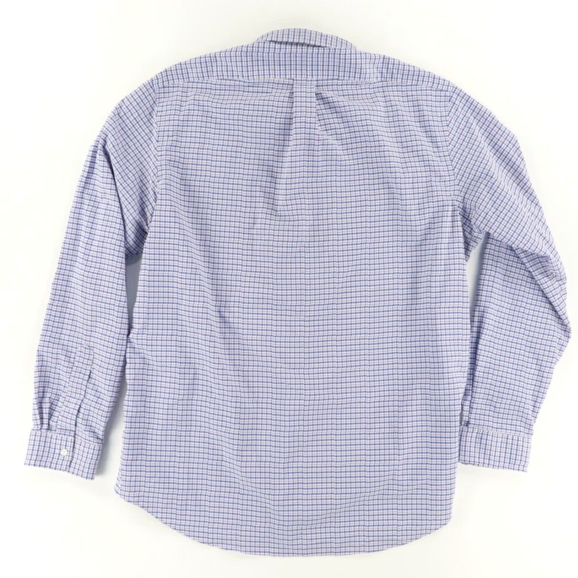 Ralph Lauren Ralph Lauren Performance Classic Fit Gingham Button Down Shirt Blue Men's XL Shirt Size US XL / EU 56 / 4 - 4 Thumbnail
