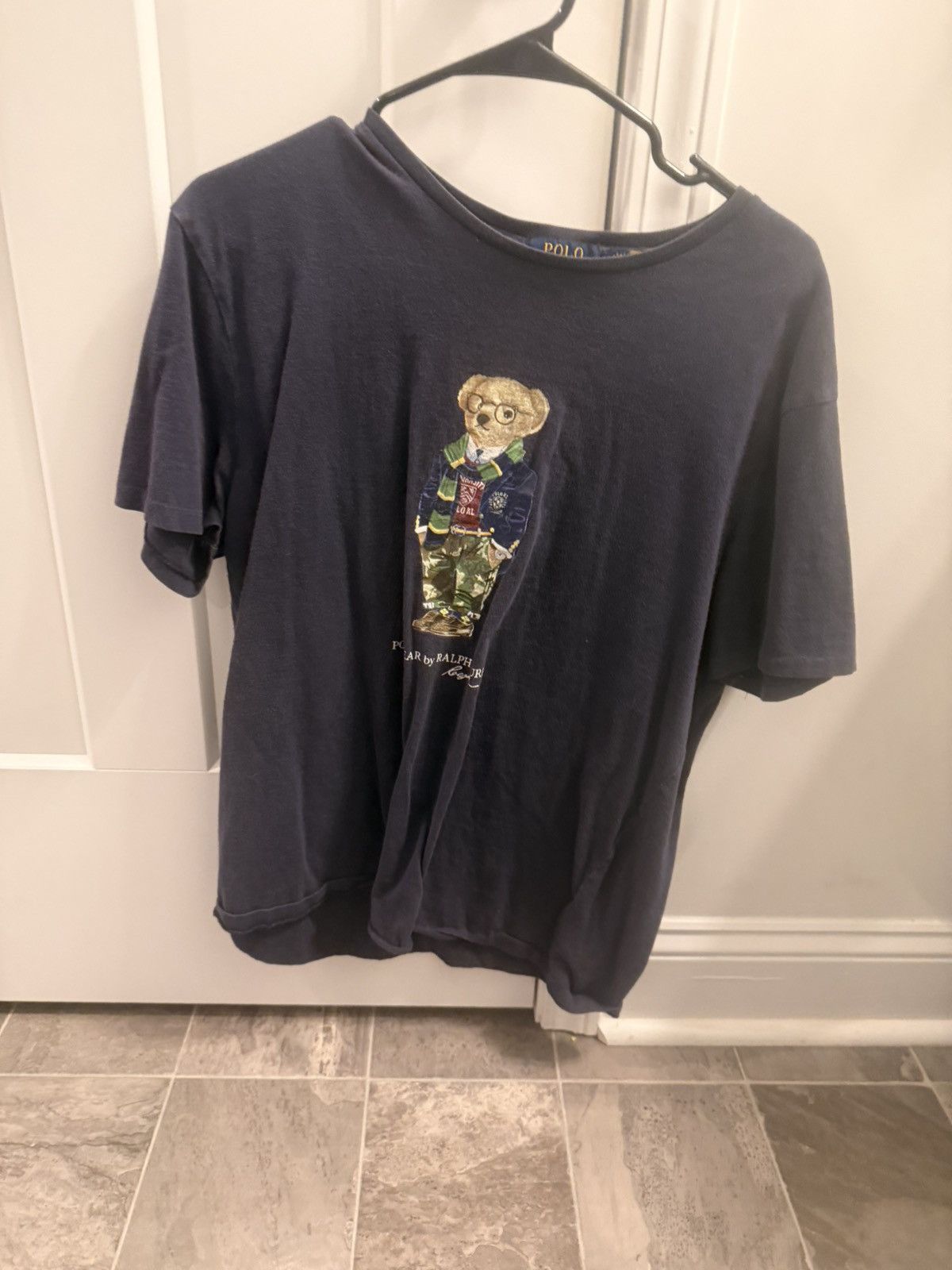 Polo Ralph Lauren NAVY Polo Bear Shirt Size US XL / EU 56 / 4 - 1 Thumbnail