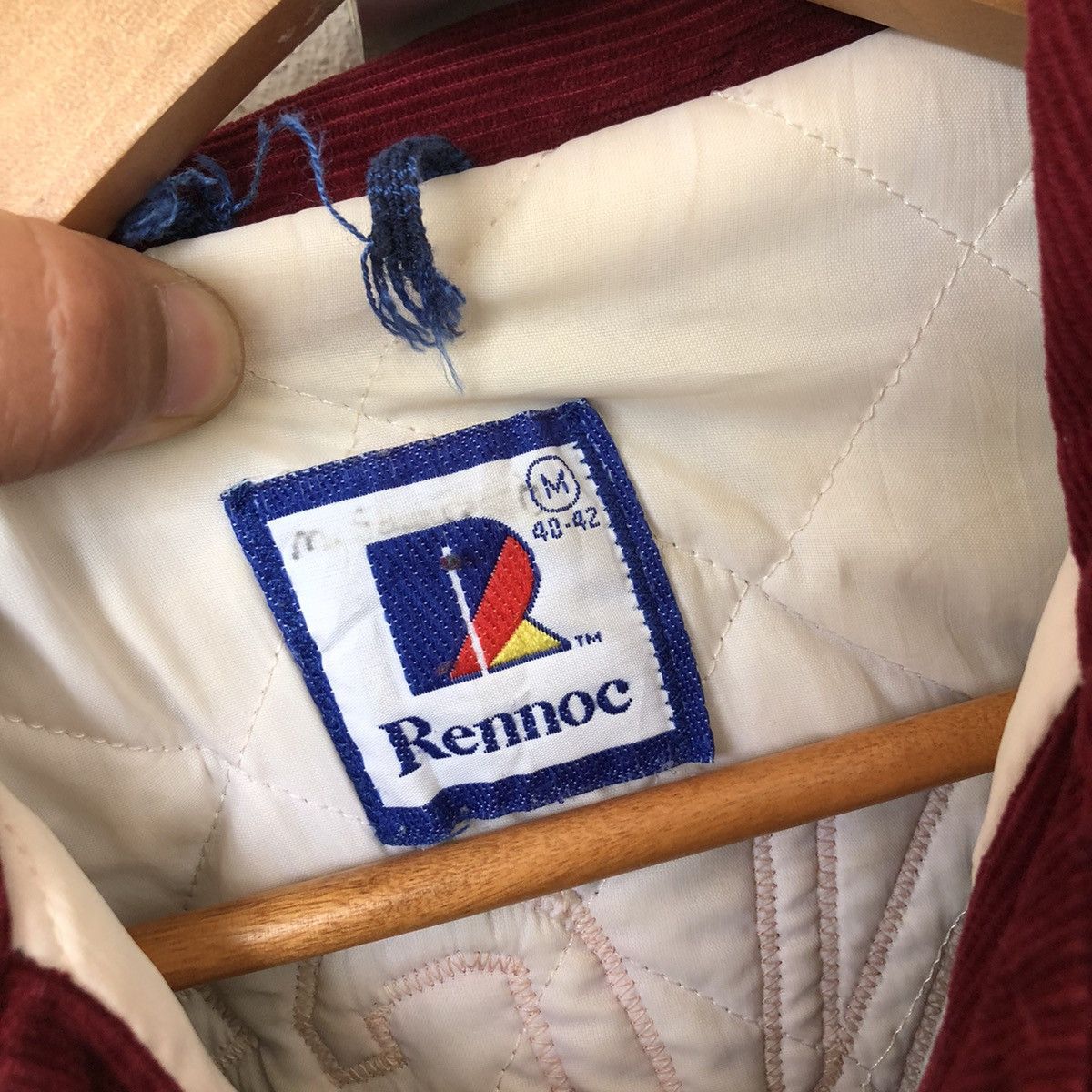Rennoc × Vintage Rennoc Abington Coudroy Varsity Jacket Size US M / EU 48-50 / 2 - 8 Thumbnail