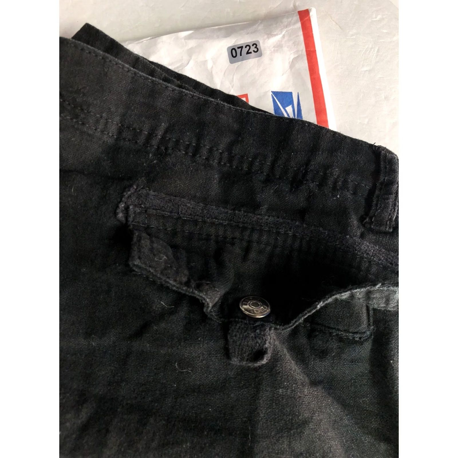 Phat Farm Phat Farm Cargo Shorts Men Size 36 Black Regular Cotton Cargo Phat Farm Mens 36 Black Size US 36 / EU 52 - 8 Thumbnail