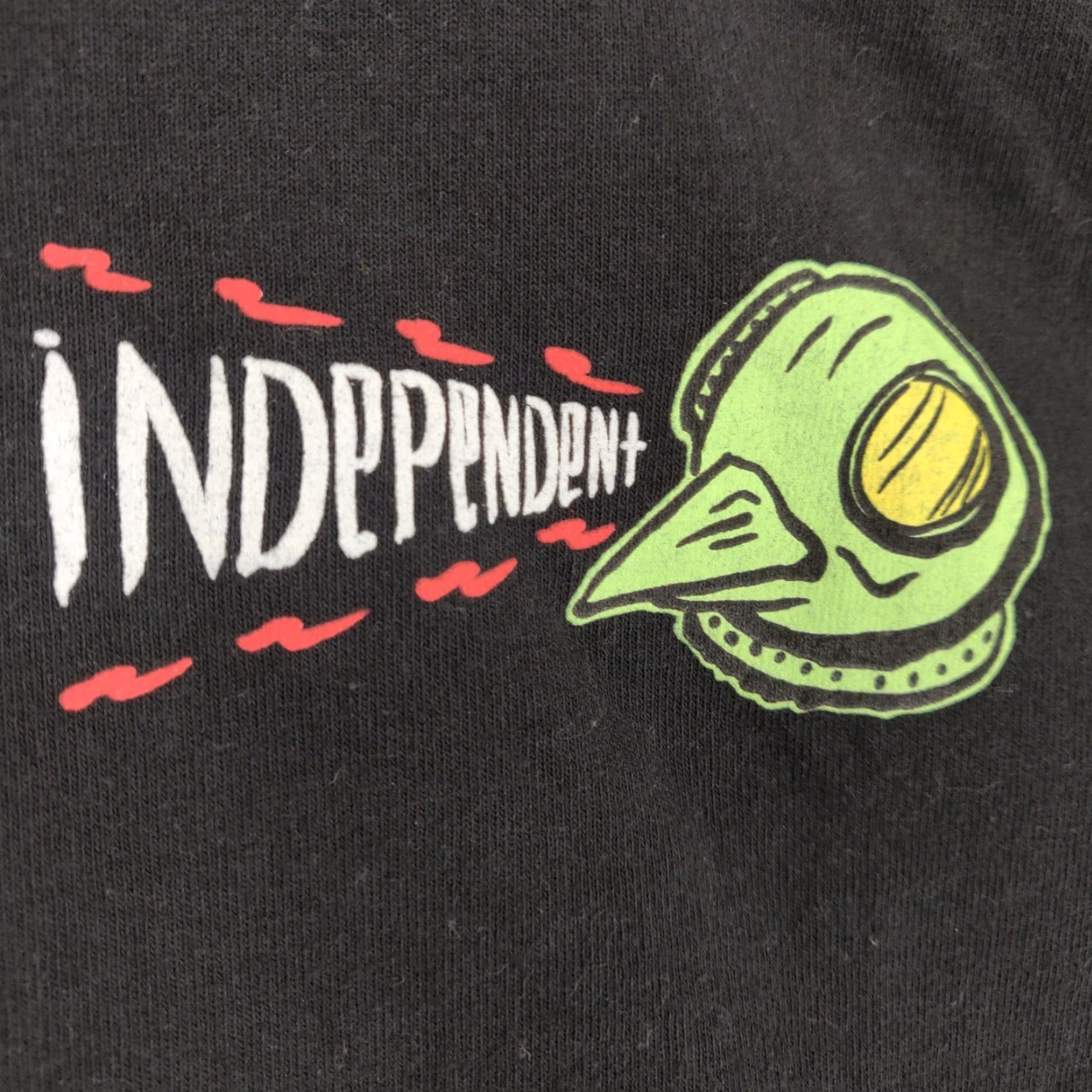 Vintage VINTAGE Independent Trucks Shirt Mens Medium Tony Hawk Short Sleeve Y2k 90s Logo Black Cotton Knit Crew Neck Size US M / EU 48-50 / 2 - 6 Thumbnail